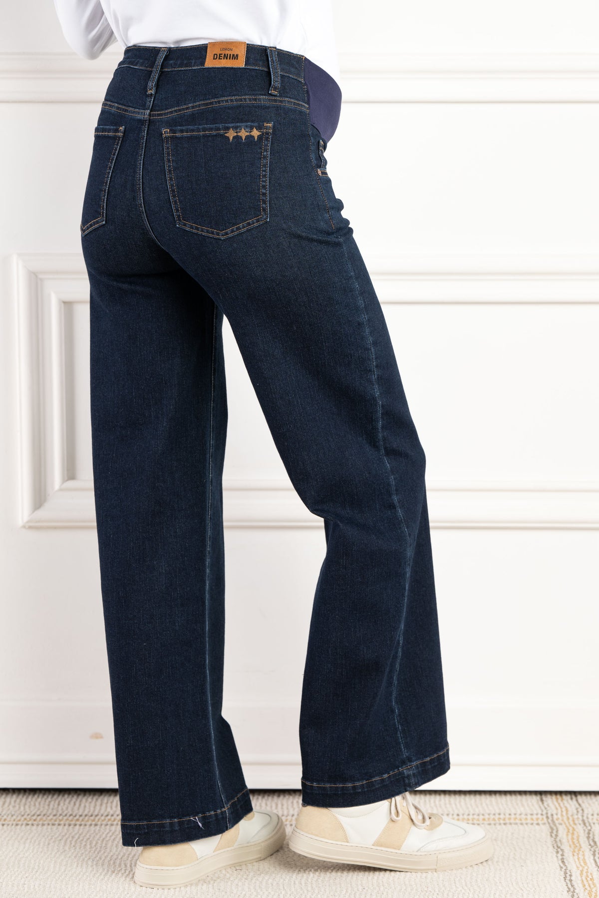 Jeans Mama Larga - Denim