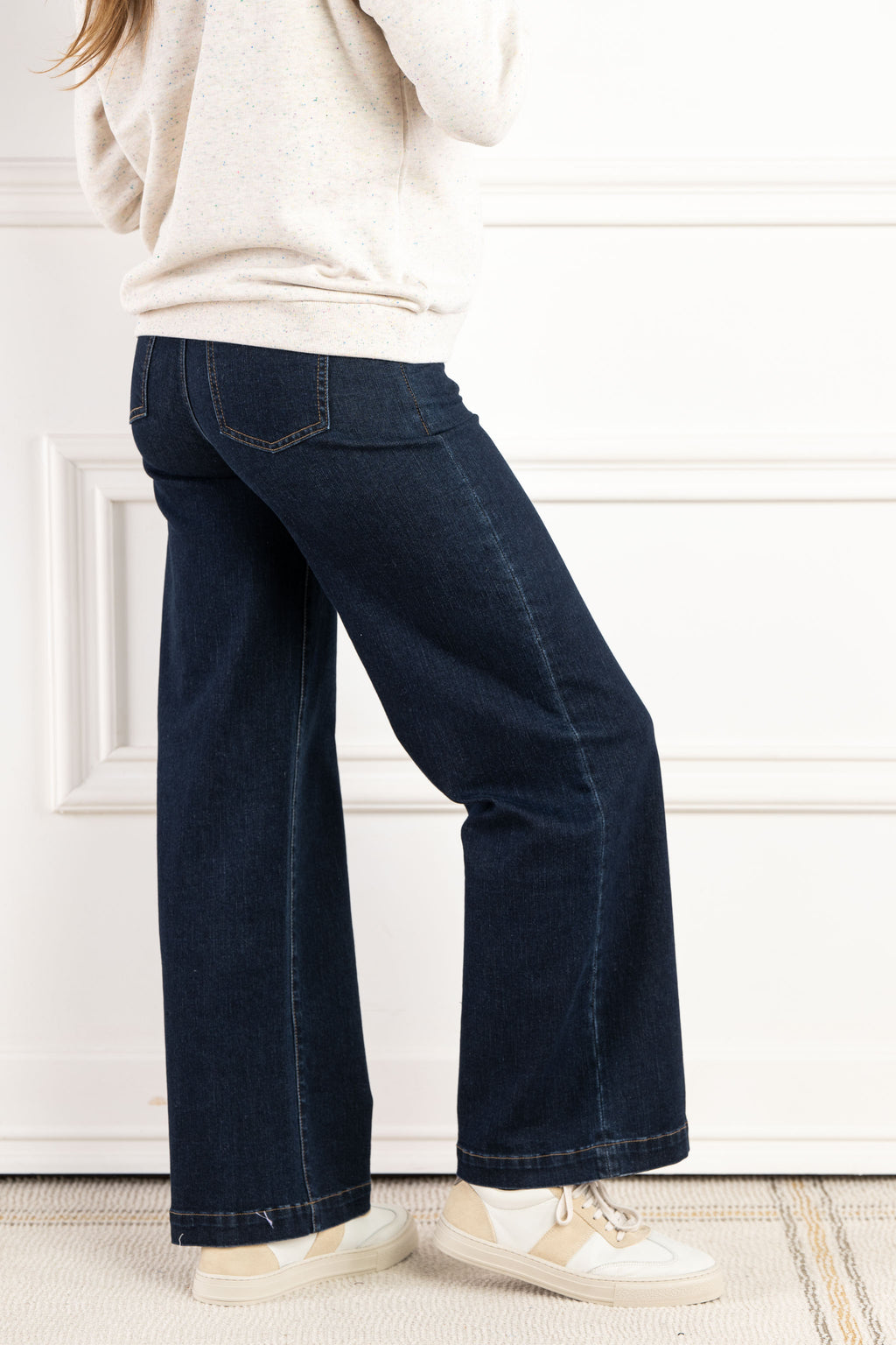 Jeans Mama Larga - Denim