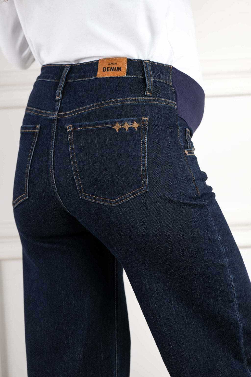 Jeans Mama Larga - Denim
