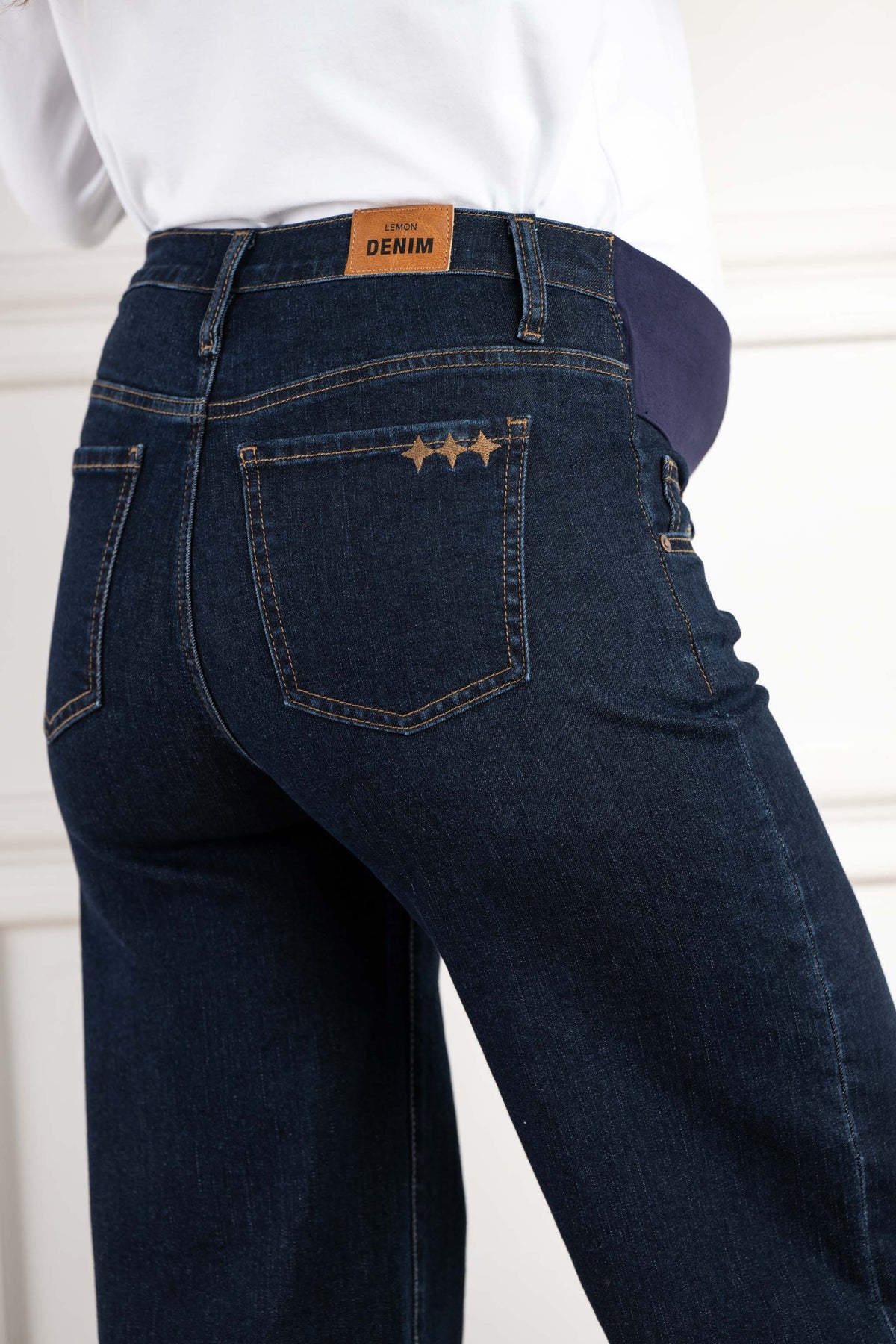 Jeans Mama Larga - Denim