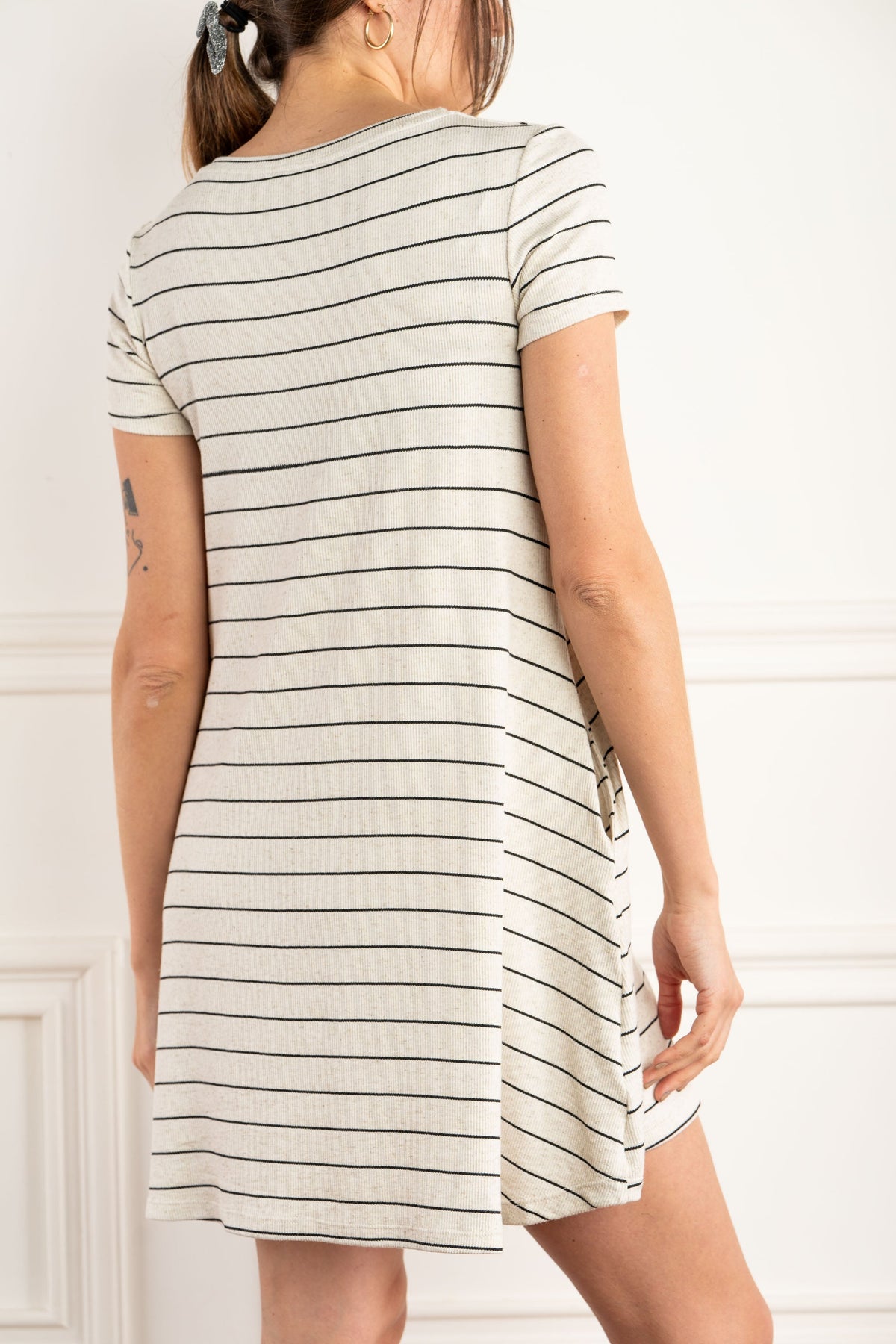 Vestido Linho Areia - Lemon