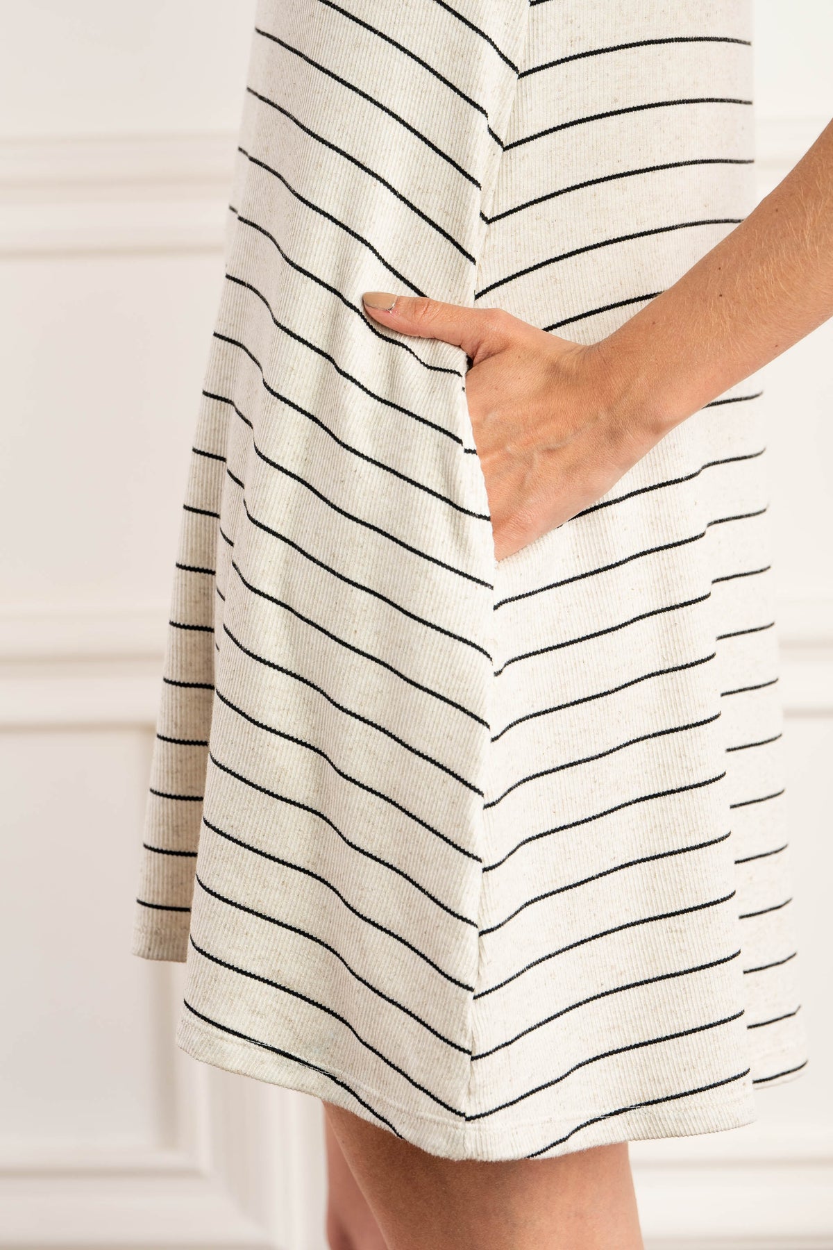 Vestido Linho Areia - Lemon