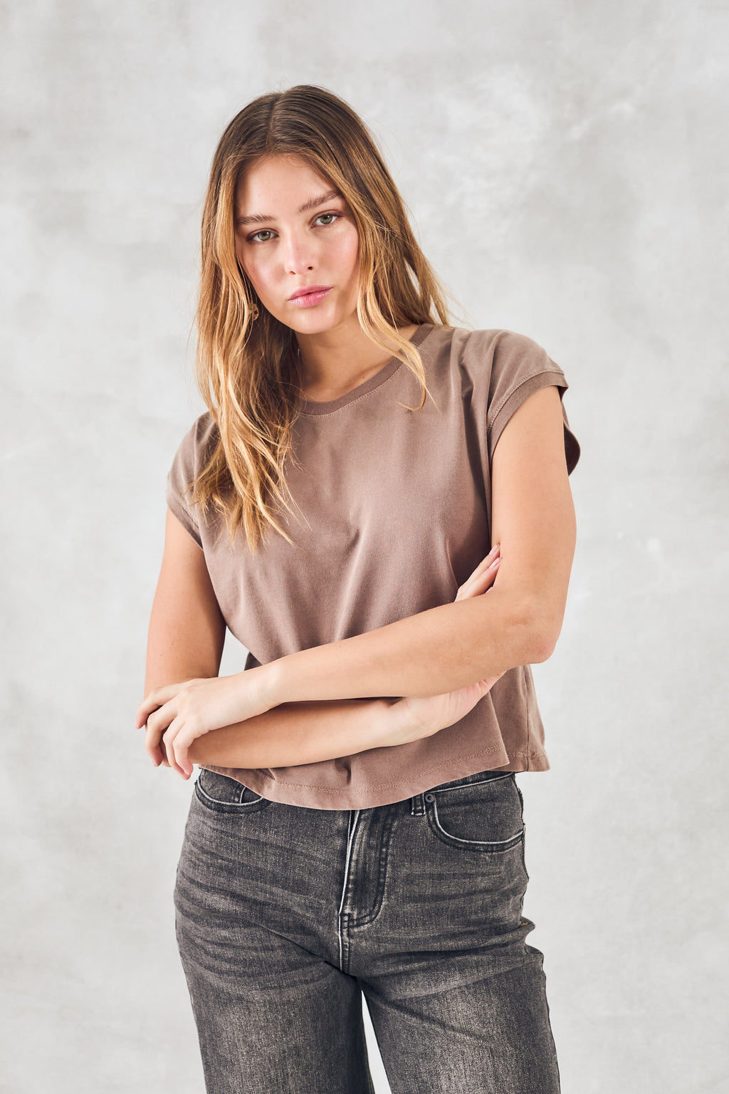 Camiseta Curta Lavada