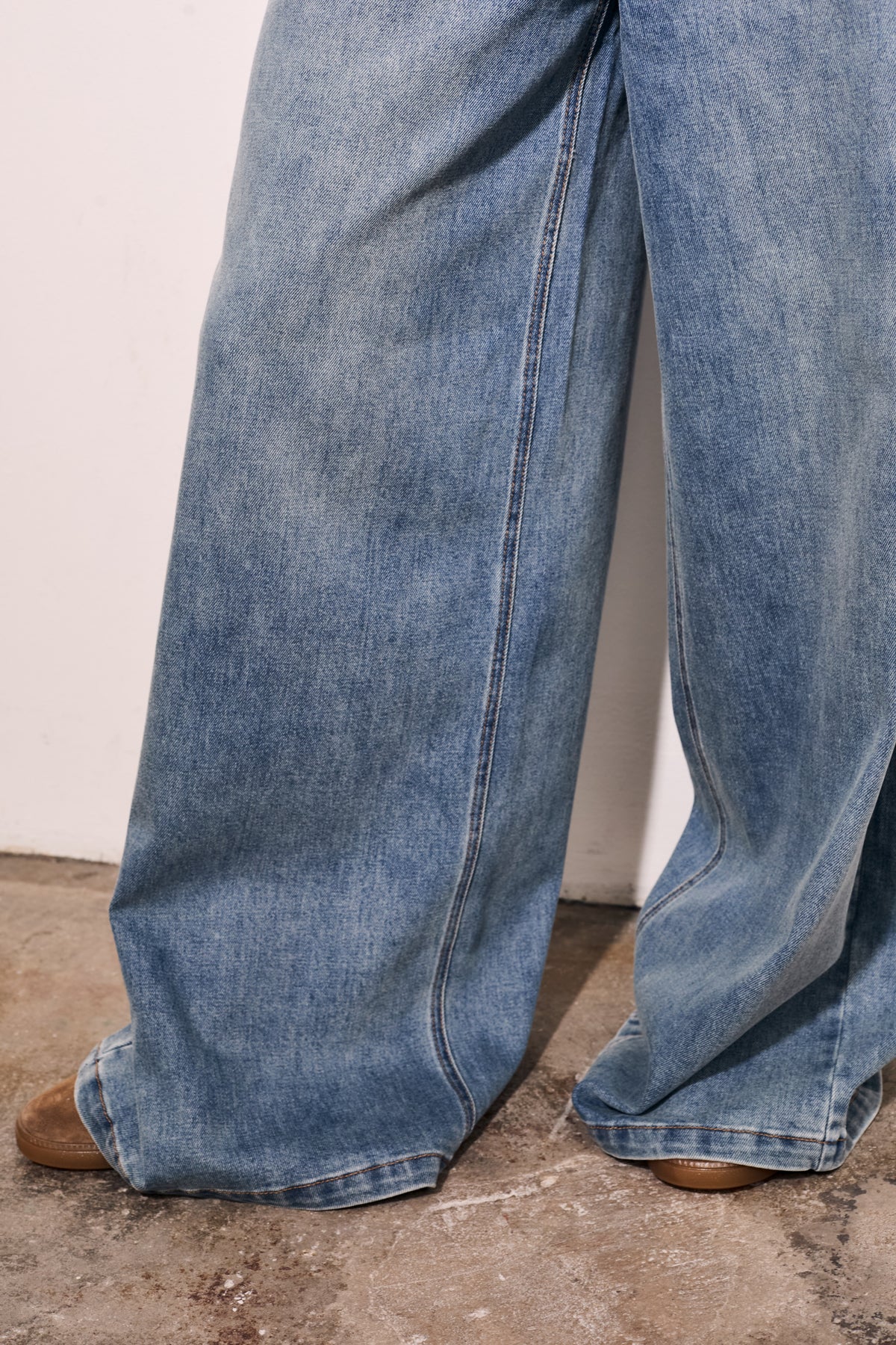 Jeans Perna Longa - Denim