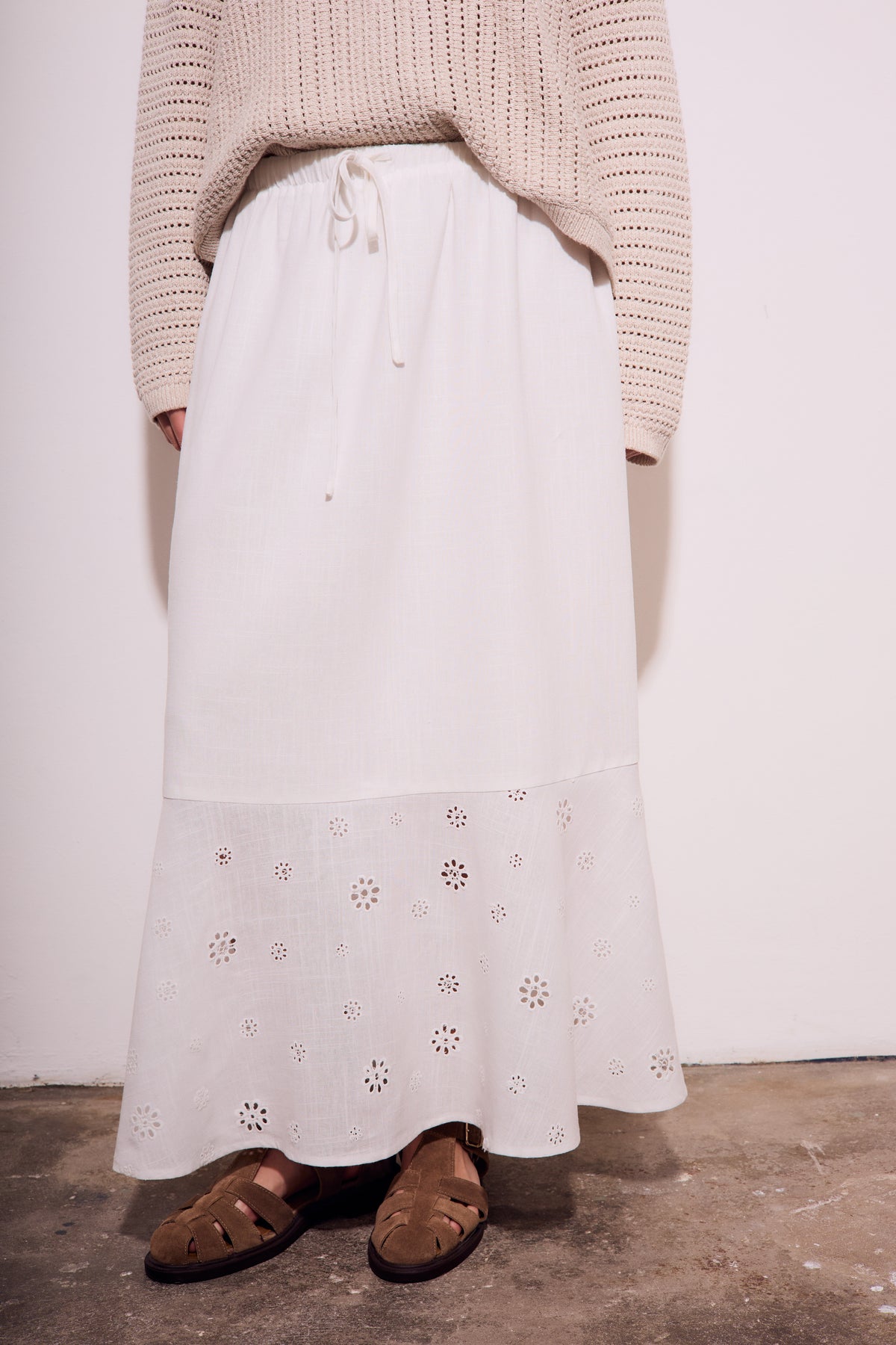 Saia Broderie - Pérola