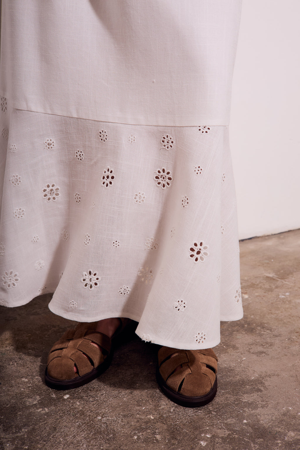 Saia Broderie - Pérola