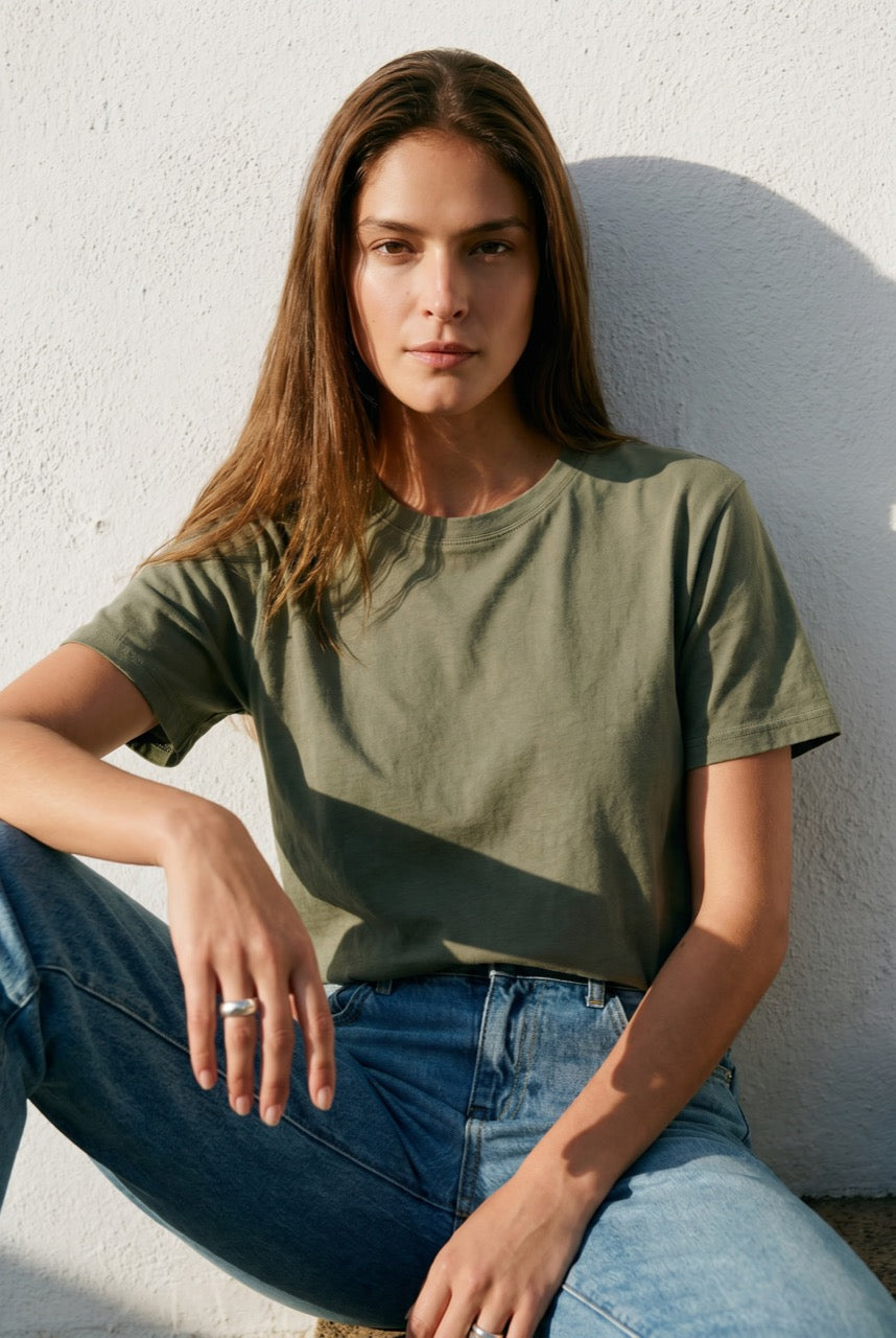 Camiseta Algodão Lavado