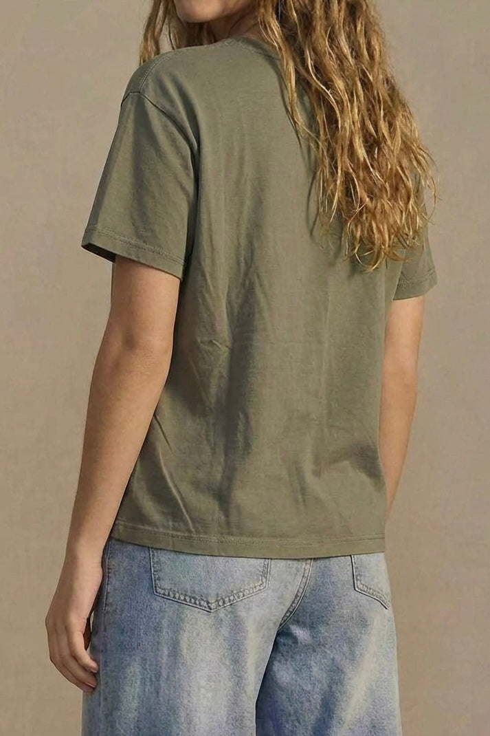 Camiseta Algodão Lavado