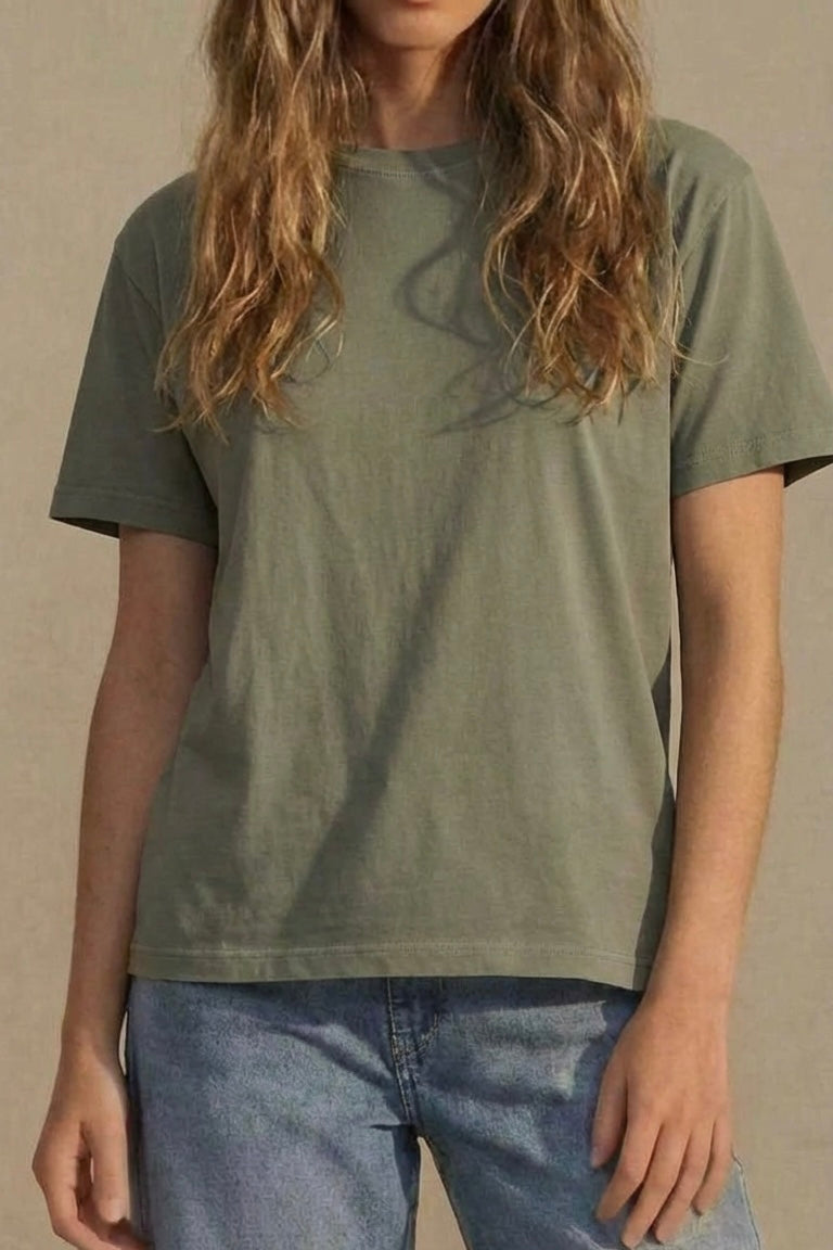 Camiseta Algodão Lavado