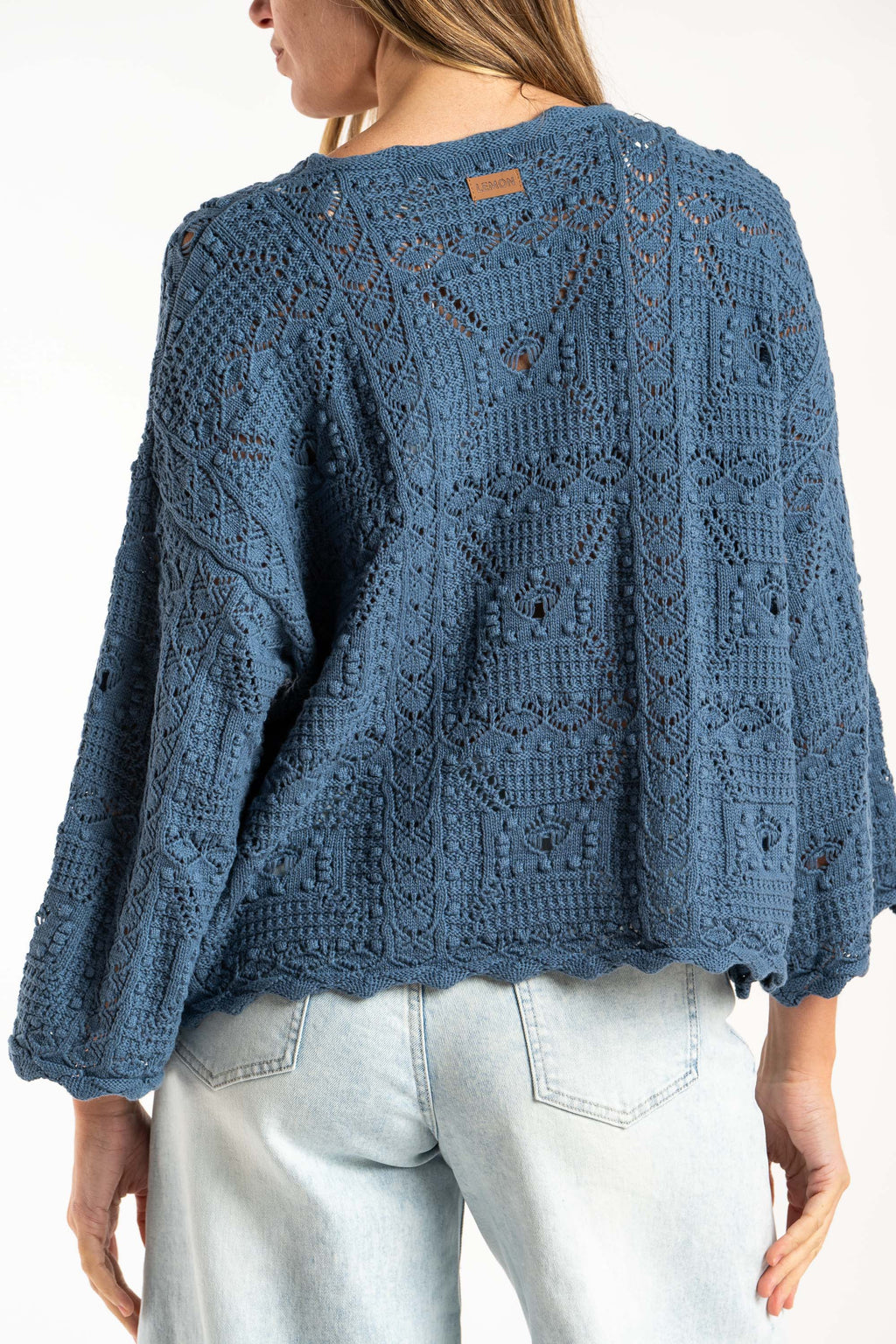 Suéter Textura - Denim