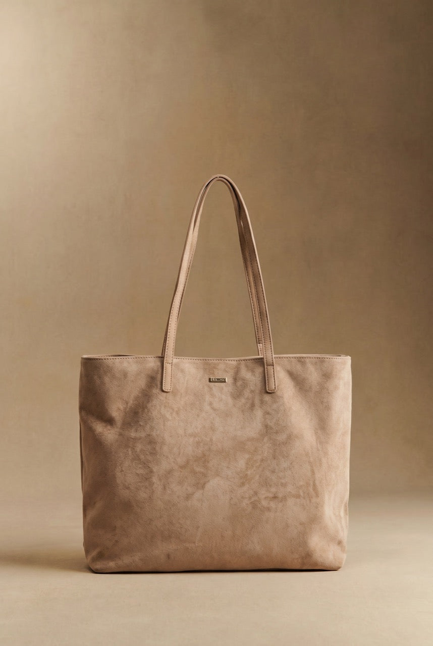 Travel Bag Camurça Vegana - Mocha