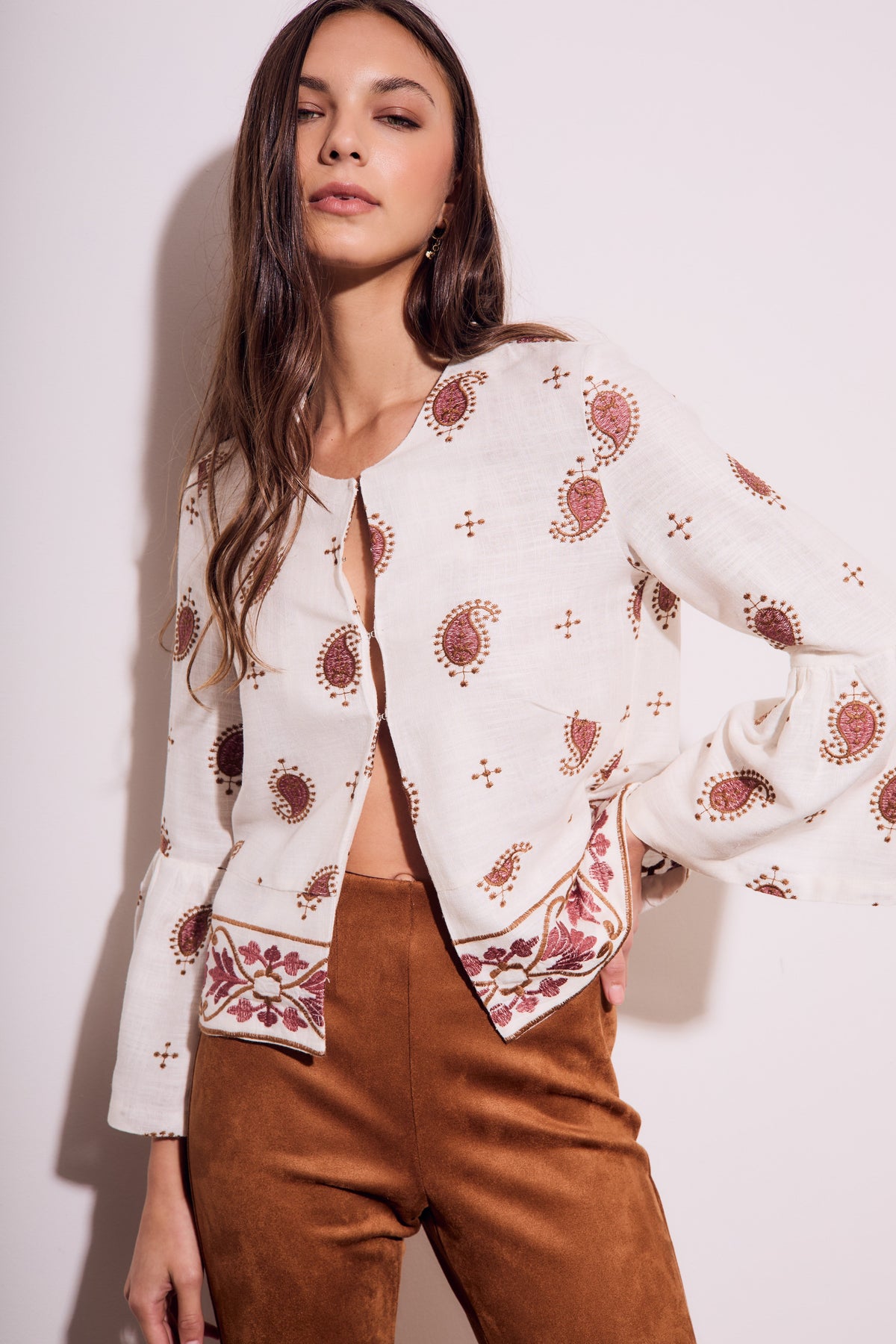 Blusa Bordada