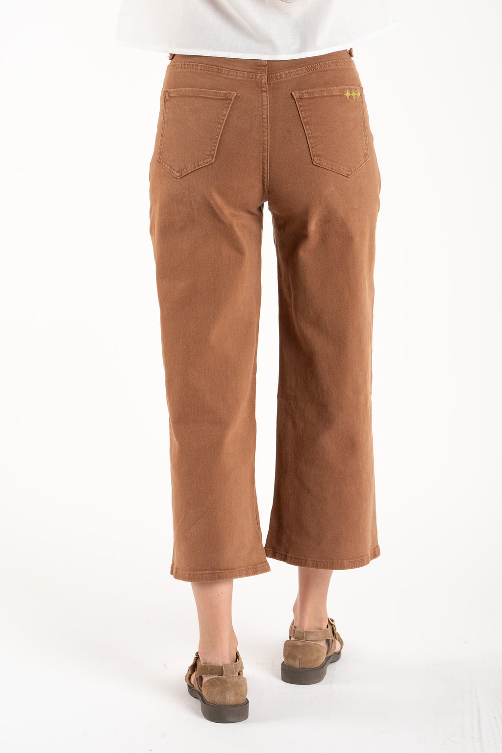 Jeans Reto Lavado - Chocolate
