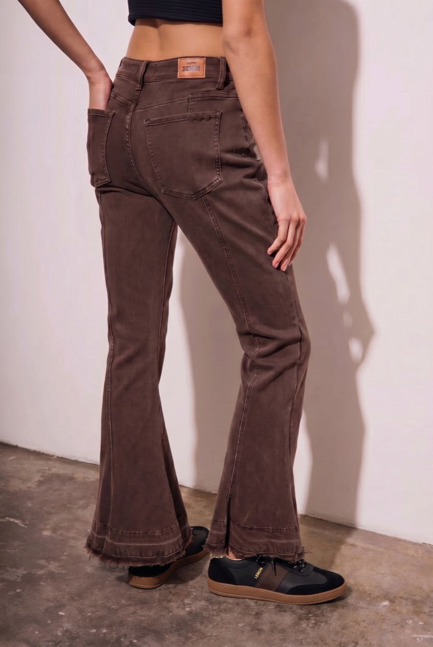 Jeans Flare - Chocolate