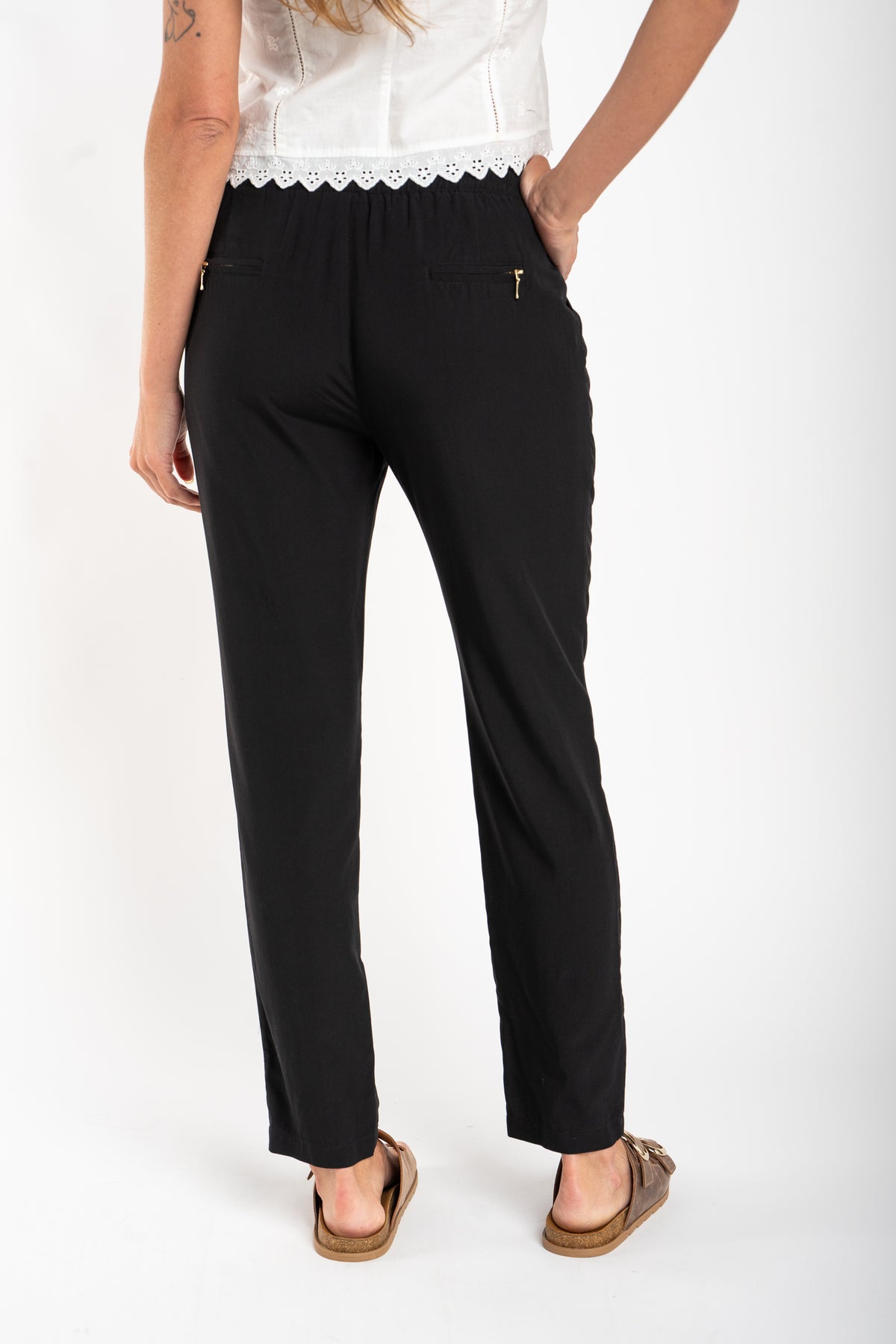 Calça Viscosa - Preto