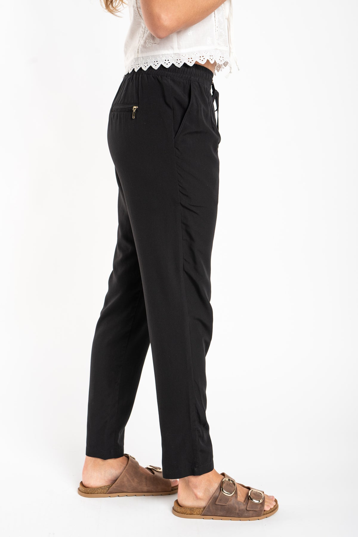 Calça Viscosa - Preto
