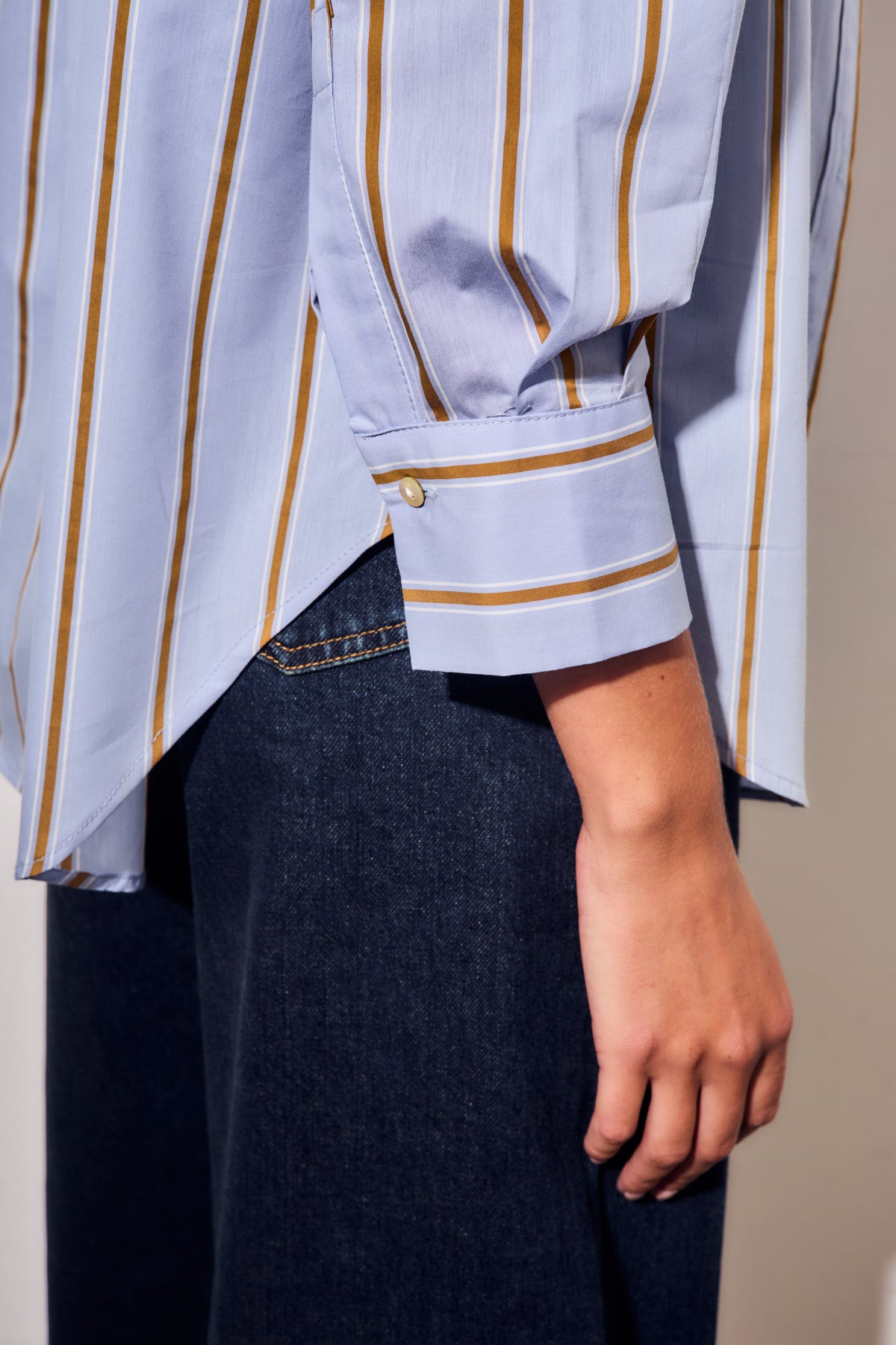 Camisa Listrada - Azul