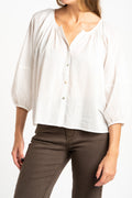 Blusa Algodão - Cru