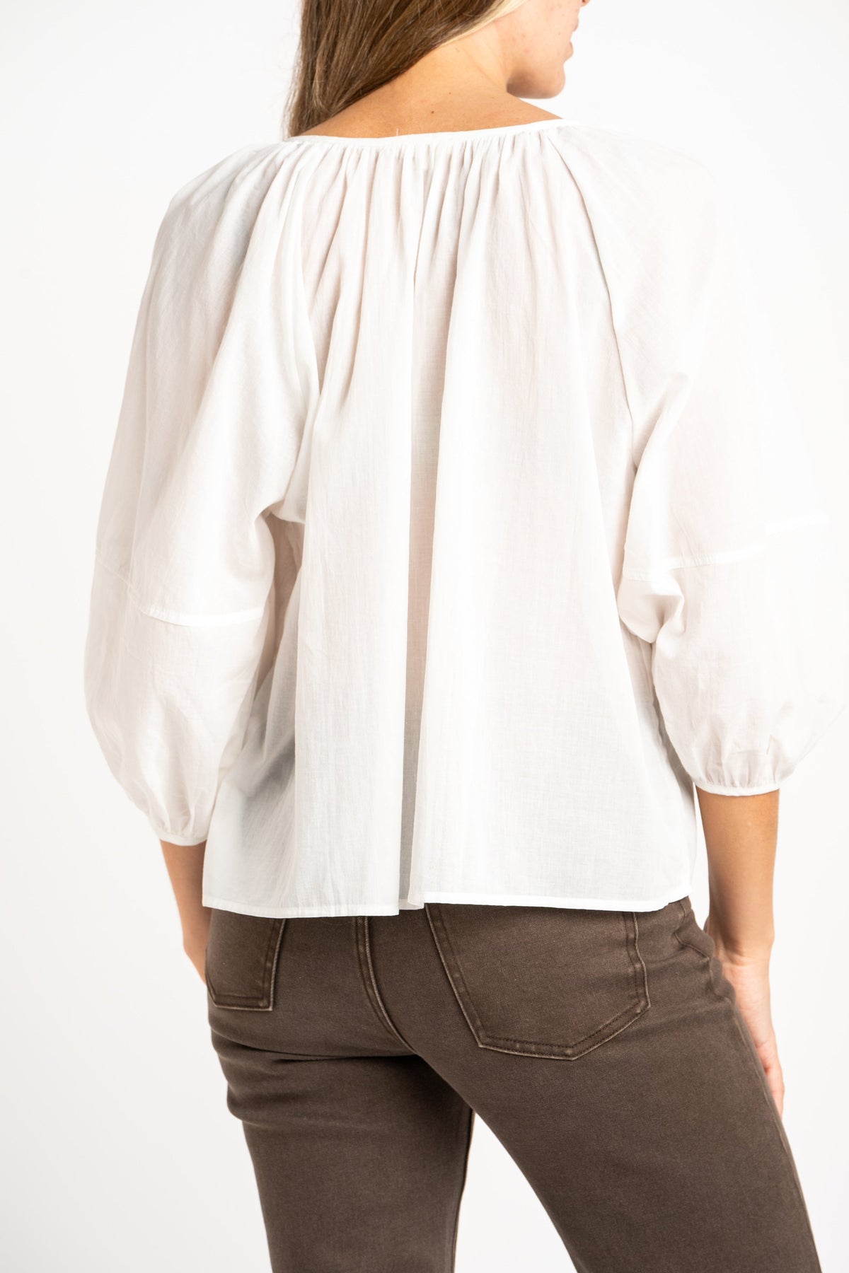 Blusa Algodão - Cru