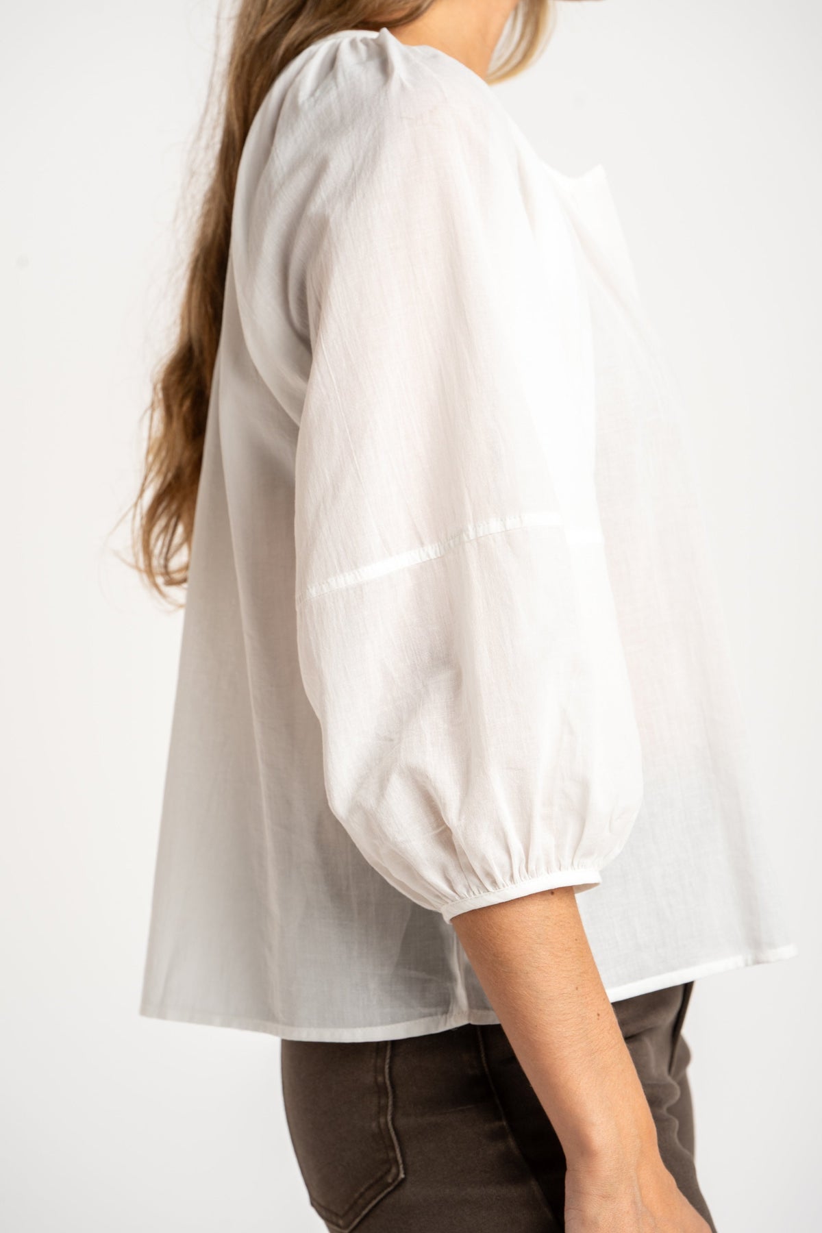 Blusa Algodão - Cru
