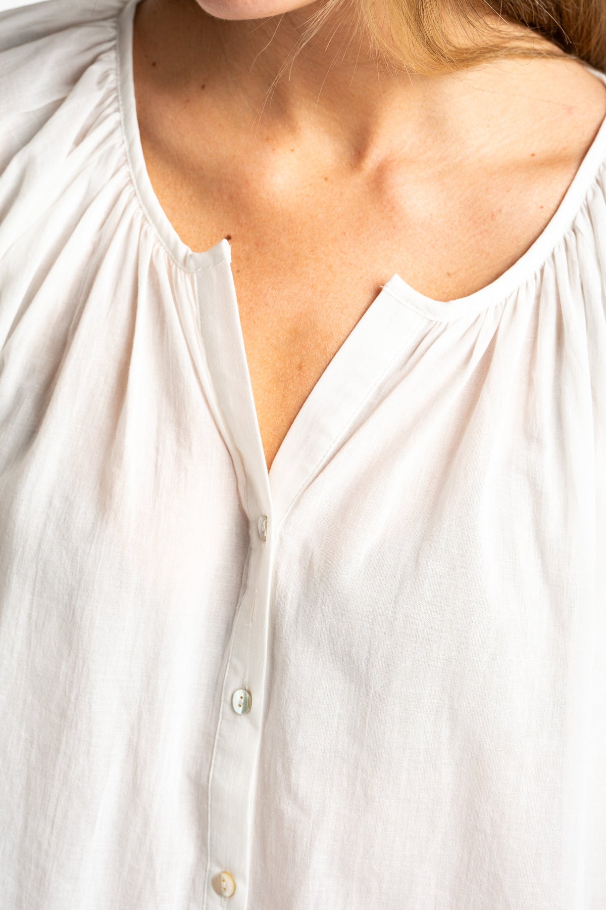 Blusa Algodão - Cru