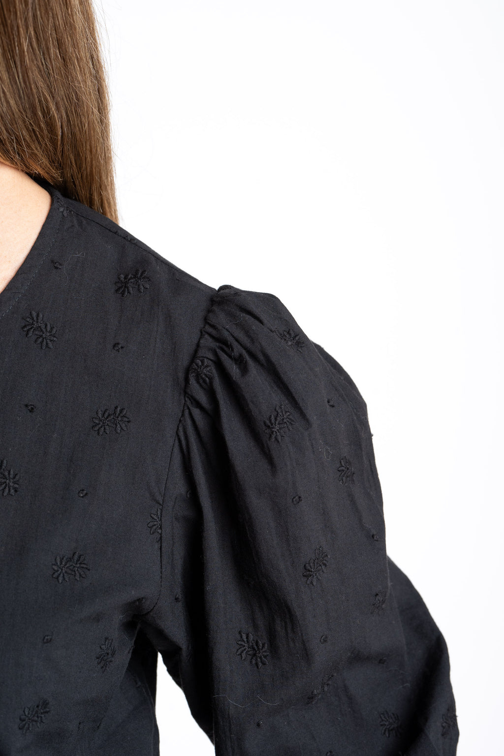 Blusa Broderie - Preto