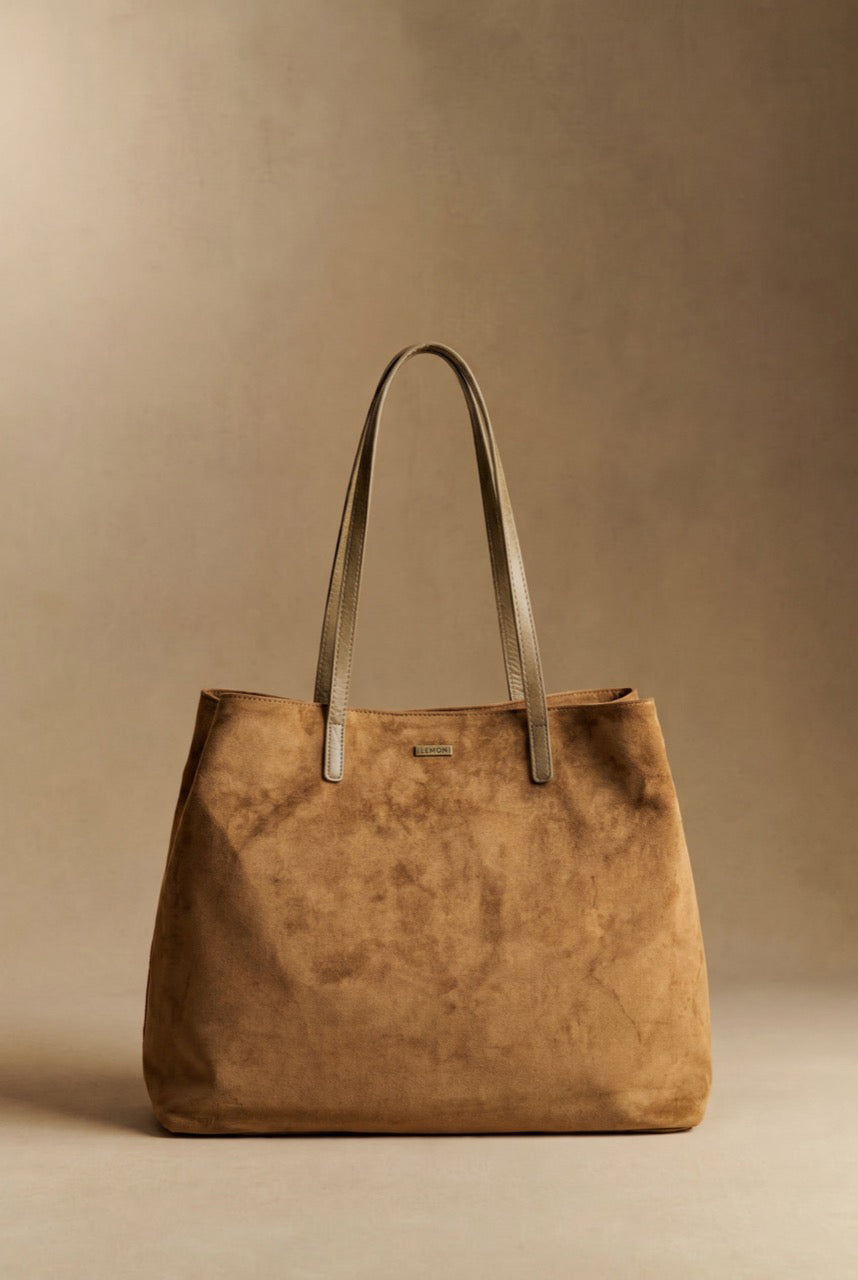 Travel Bag Camurça Vegana - Oliva