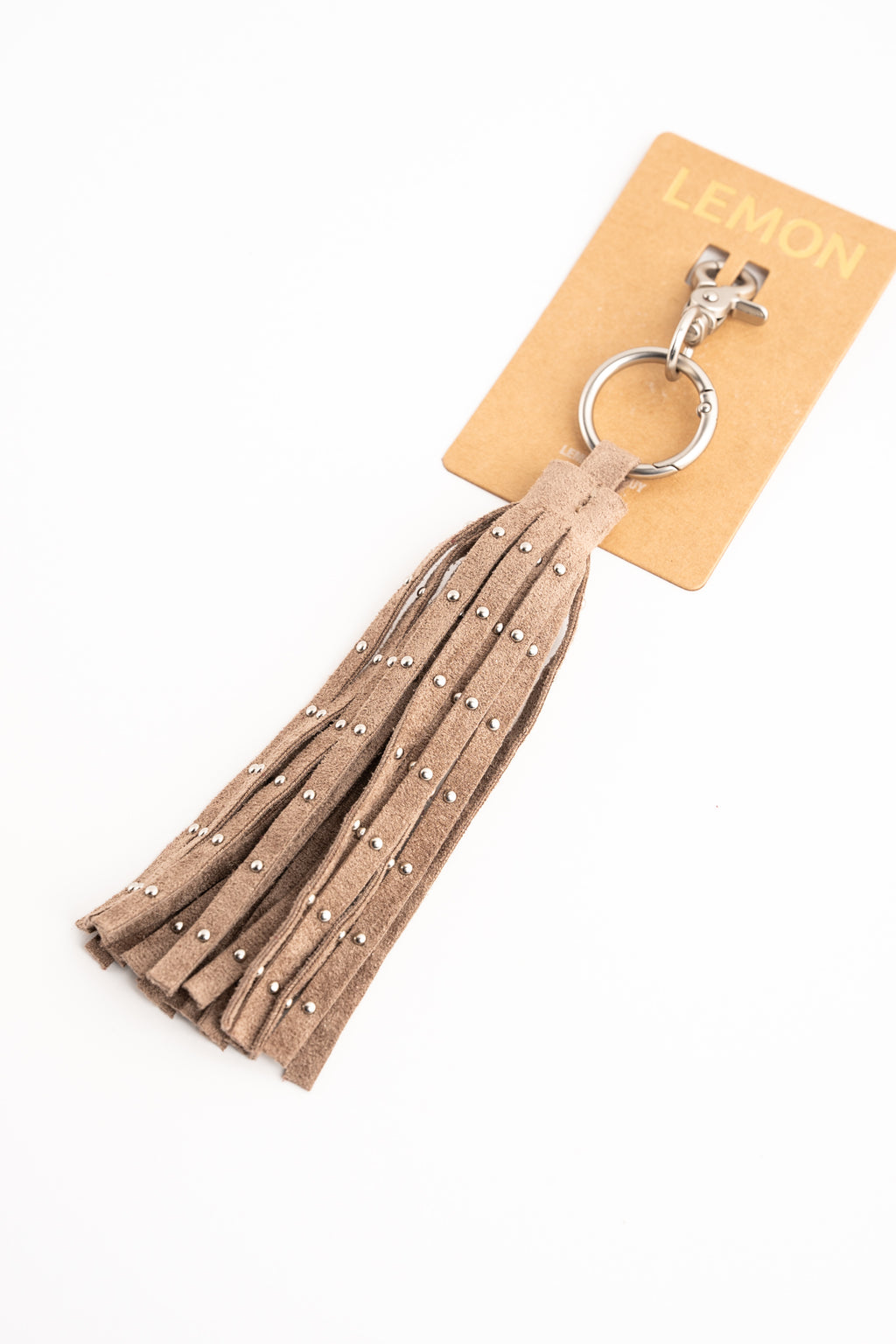 Charm Franjas e Tachas Camurça Vegana - Vison