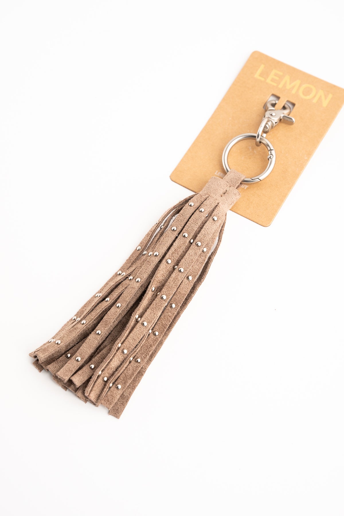 Charm Franjas e Tachas Camurça Vegana - Vison
