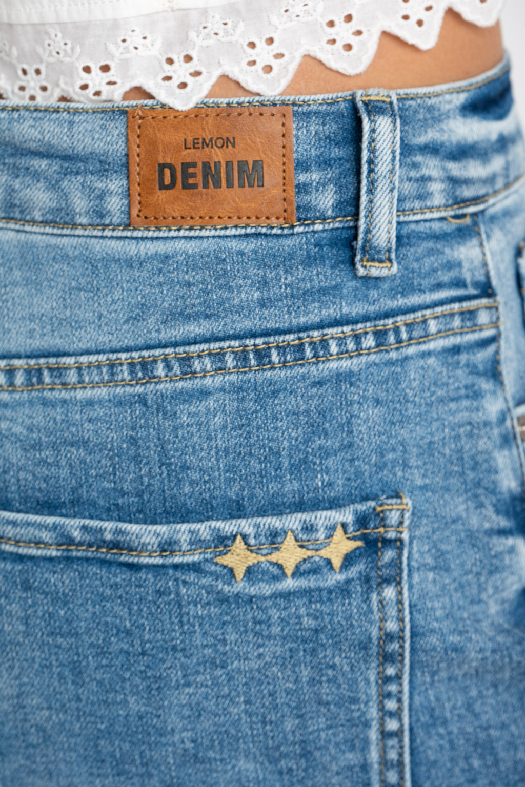 Jeans Extra Wide Leg - Denim