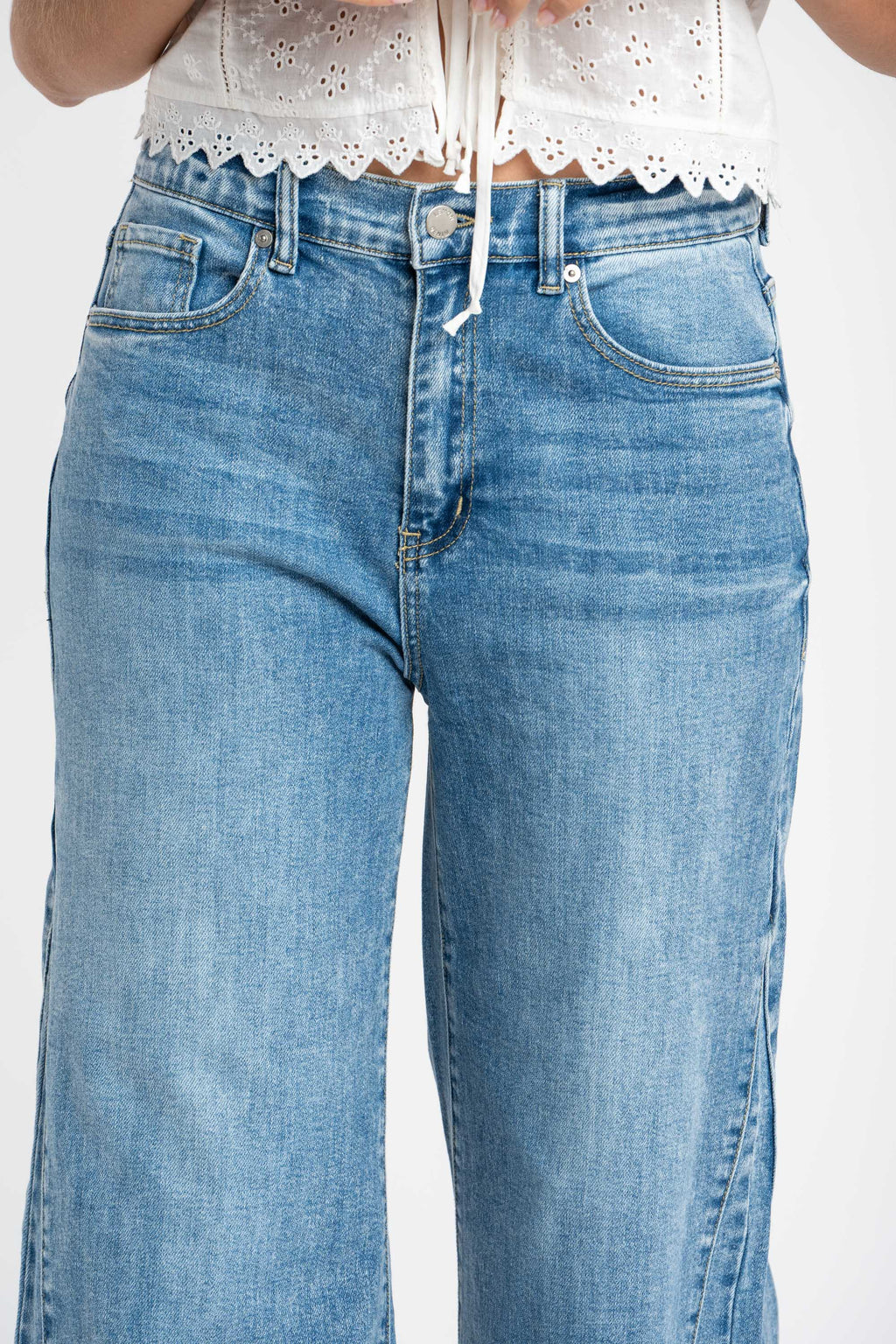 Jeans Extra Wide Leg - Denim