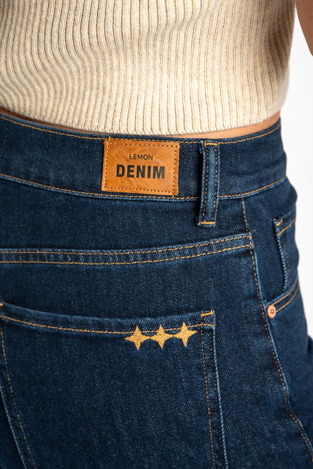 Jeans Wide Leg - Denim