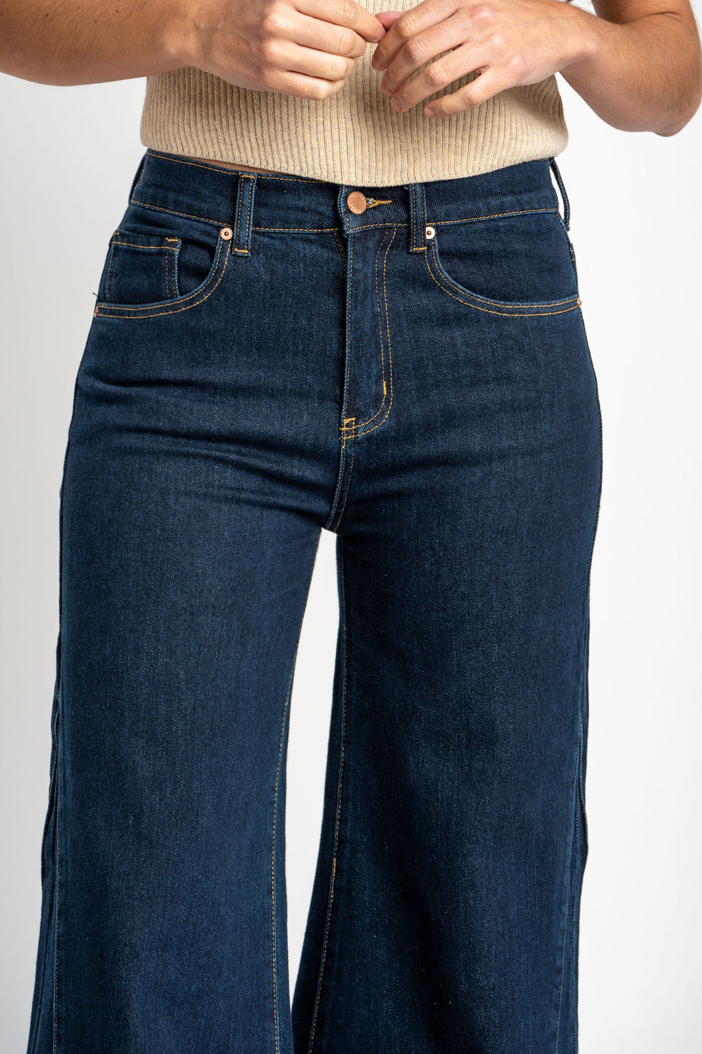 Jeans Wide Leg - Denim