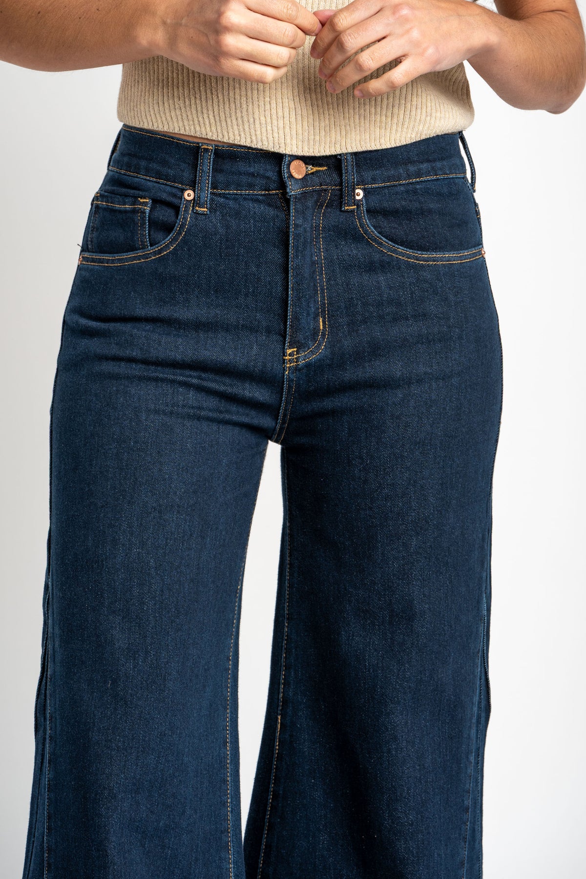 Jeans Wide Leg - Denim