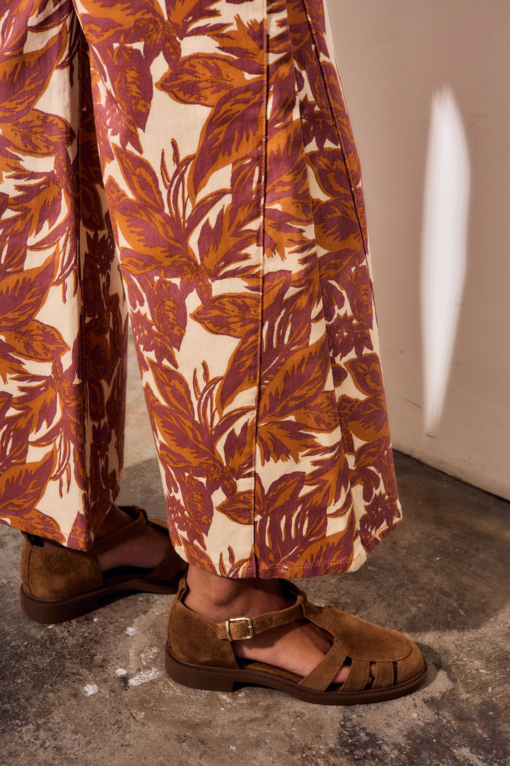 Jeans Wide Leg Estampado