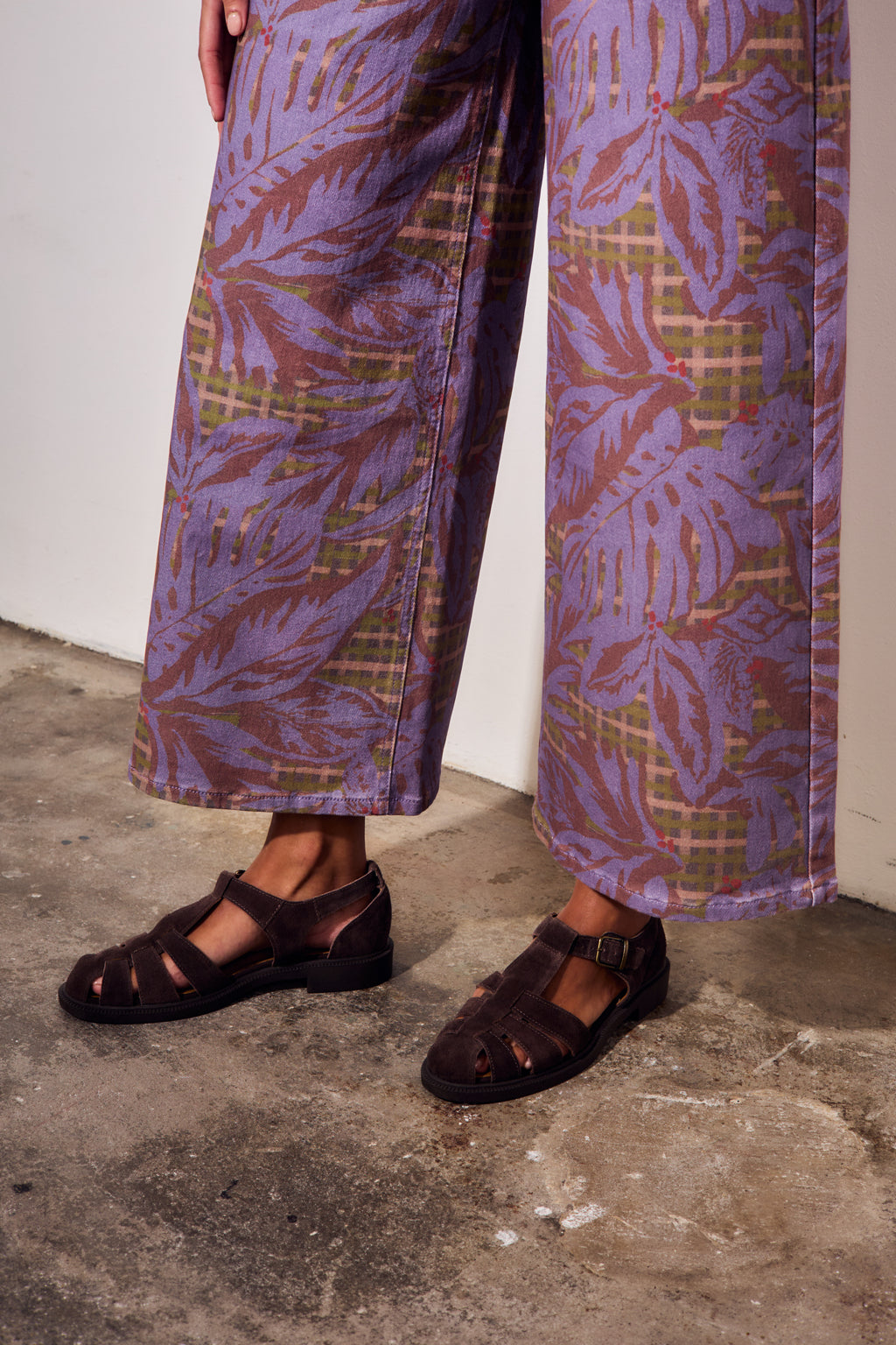 Jeans Wide Leg - Estampado
