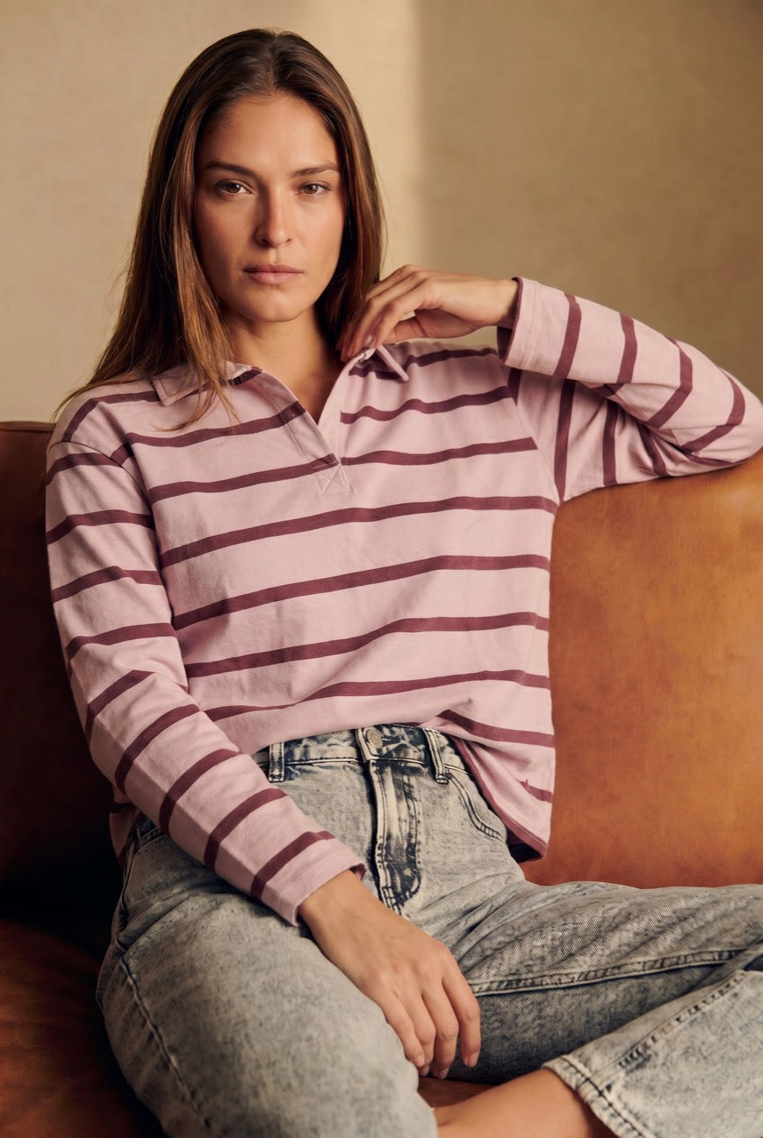 Suéter Polo - Rosa