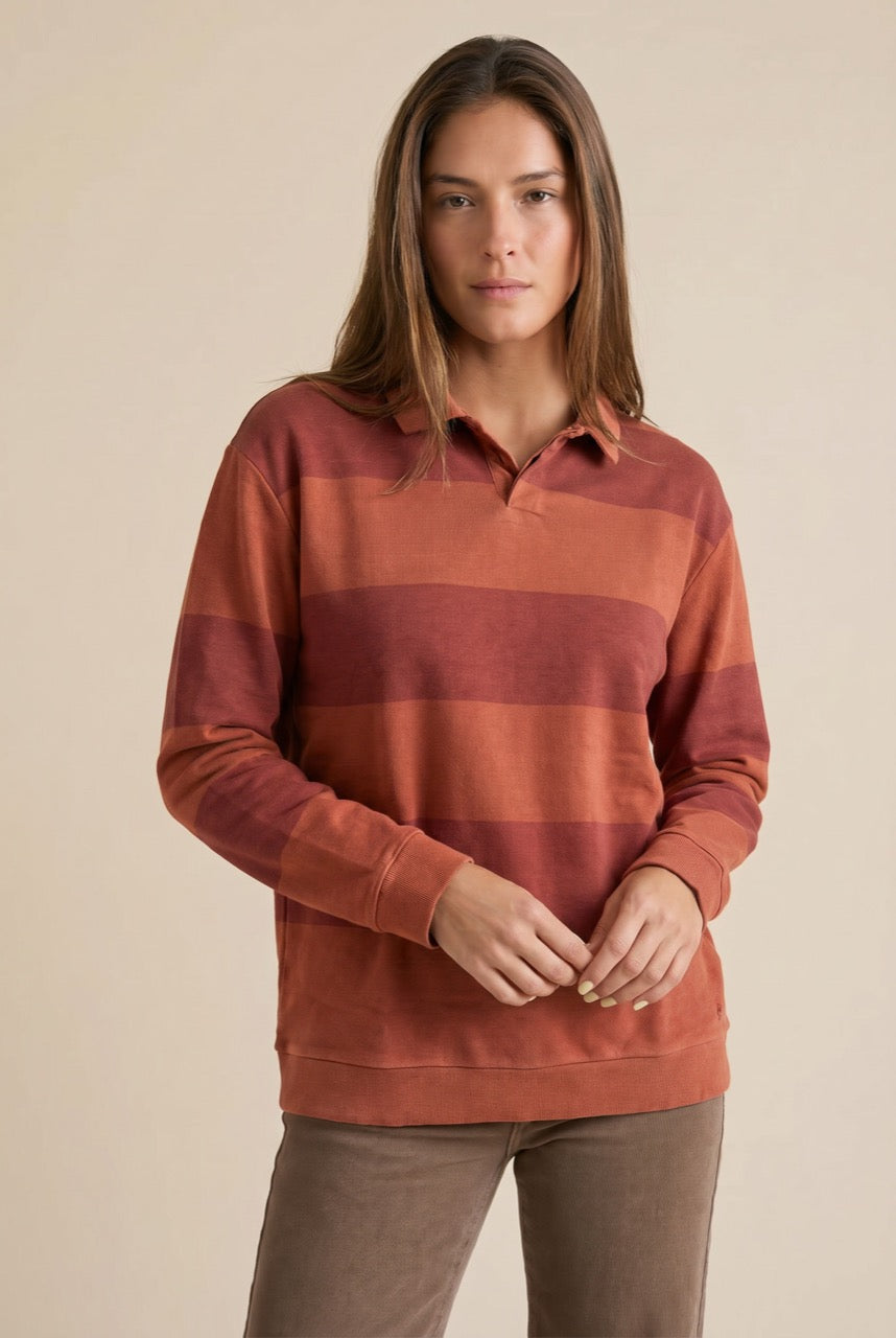 Suéter Polo - Vermelho