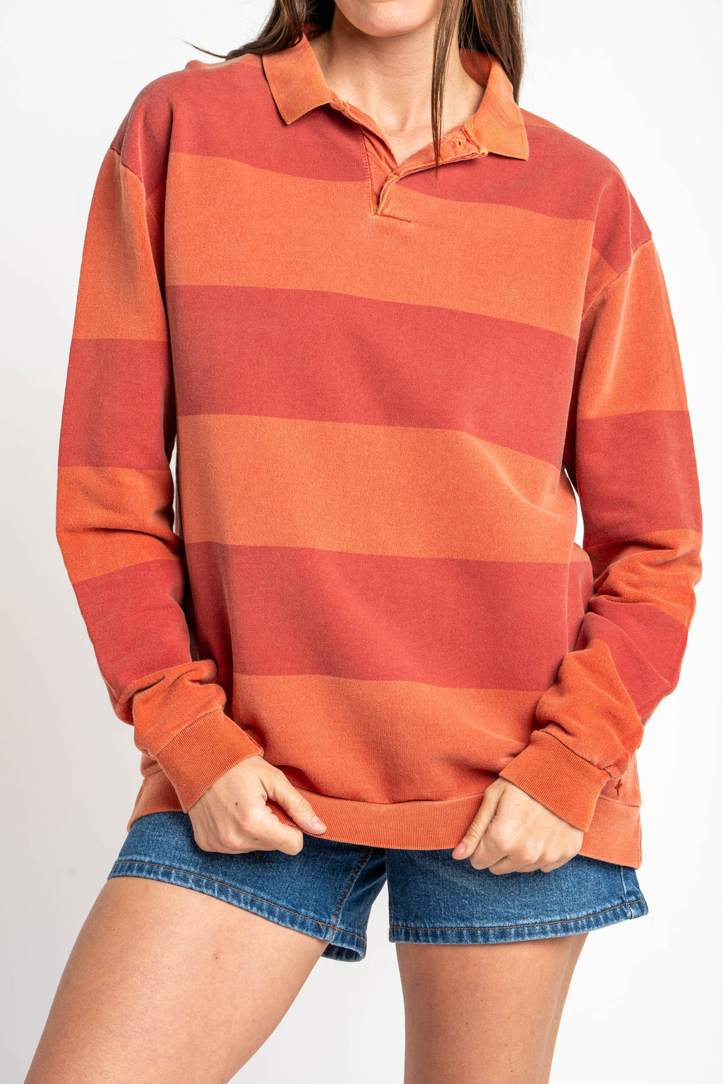 Suéter Polo - Vermelho