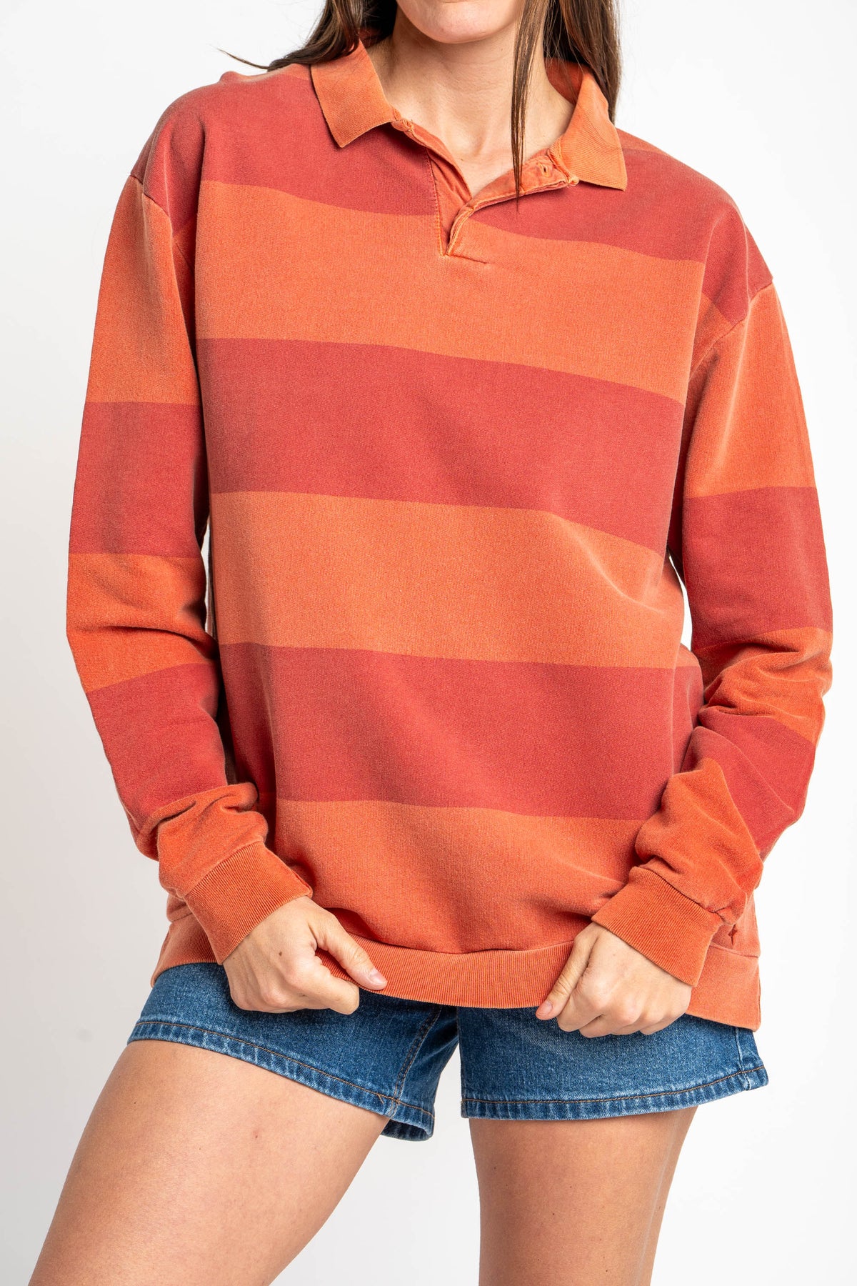 Suéter Polo - Vermelho