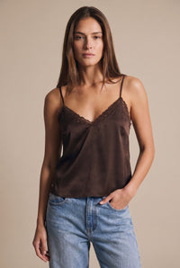 Blusa Cetim - Chocolate