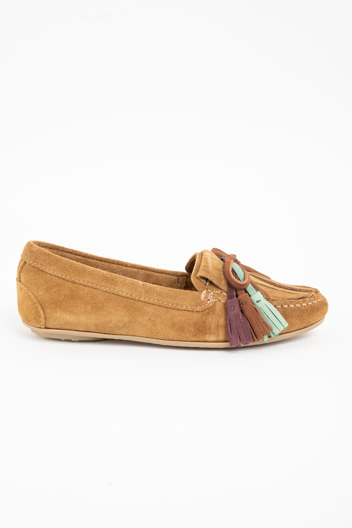 Mocassim Camurça - Camelo