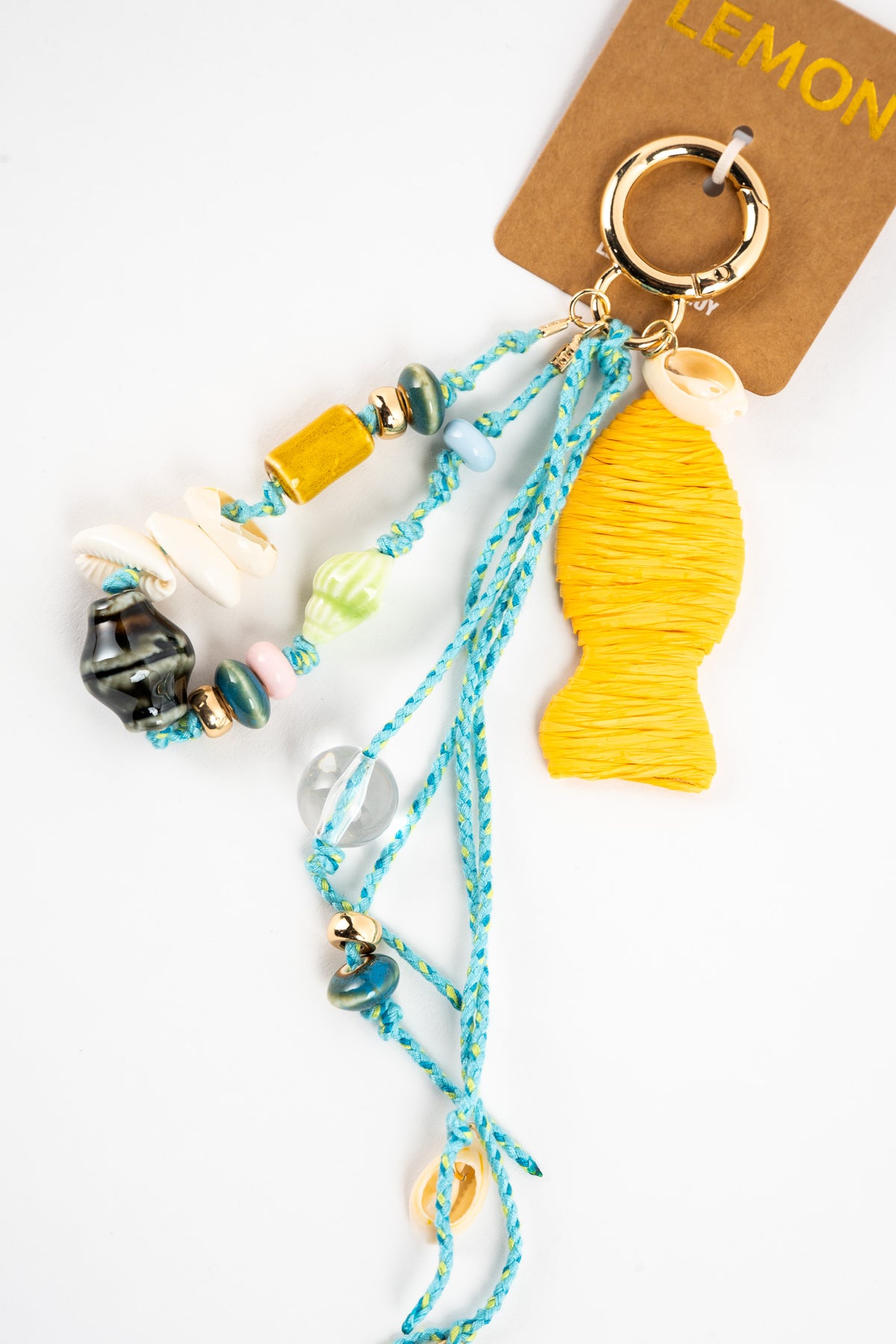 Charm Peixe - Celeste