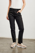 Pantalón Algodão Spandex Preto - Lemon