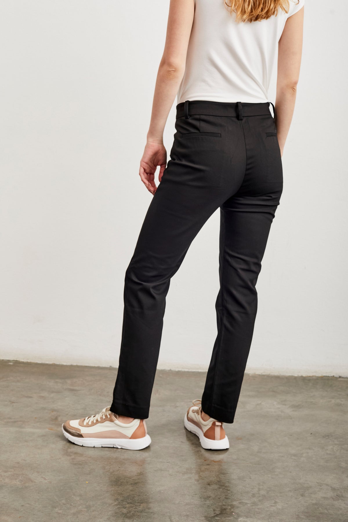 Pantalón Algodão Spandex Preto - Lemon