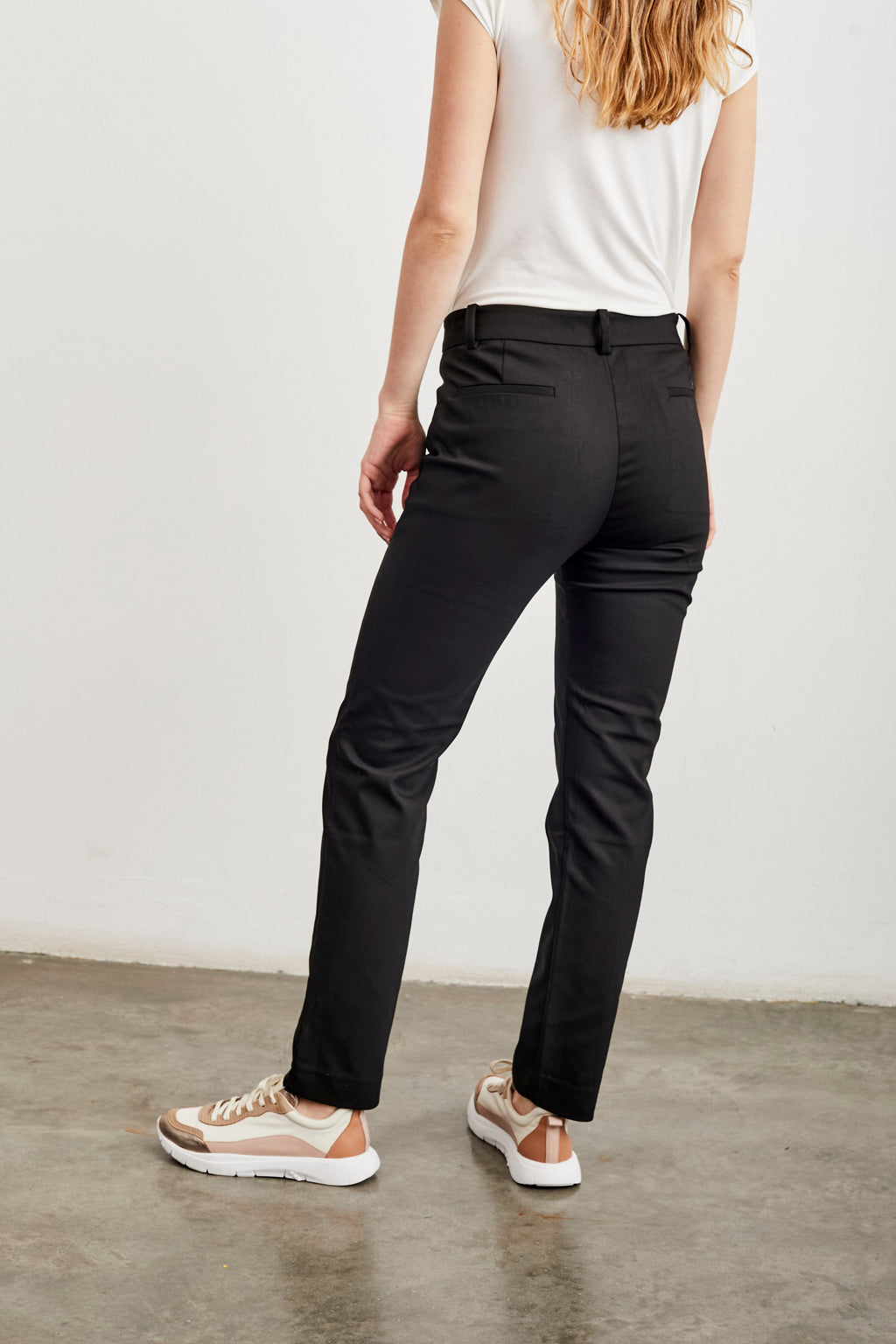 Pantalón Algodão Spandex Preto - Lemon
