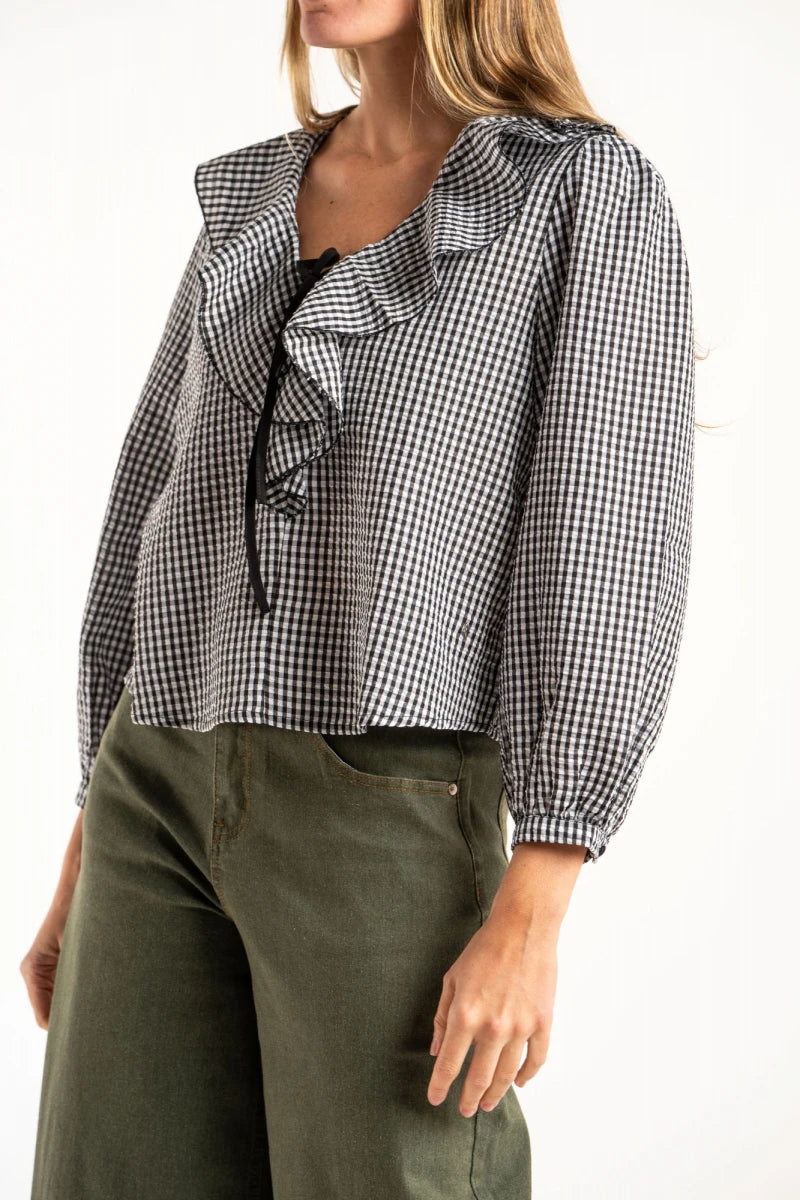 Blusa Xadrez Vichy