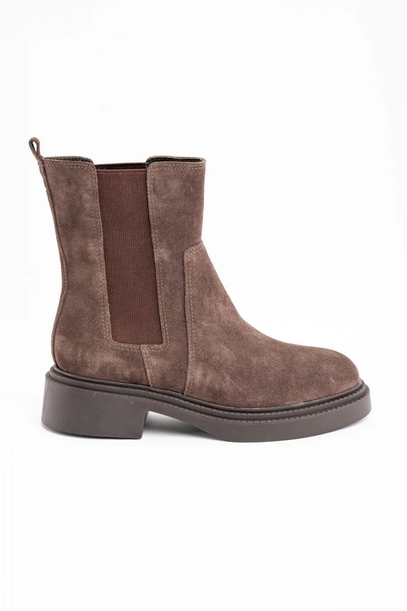 Bota Camurça Chocolate