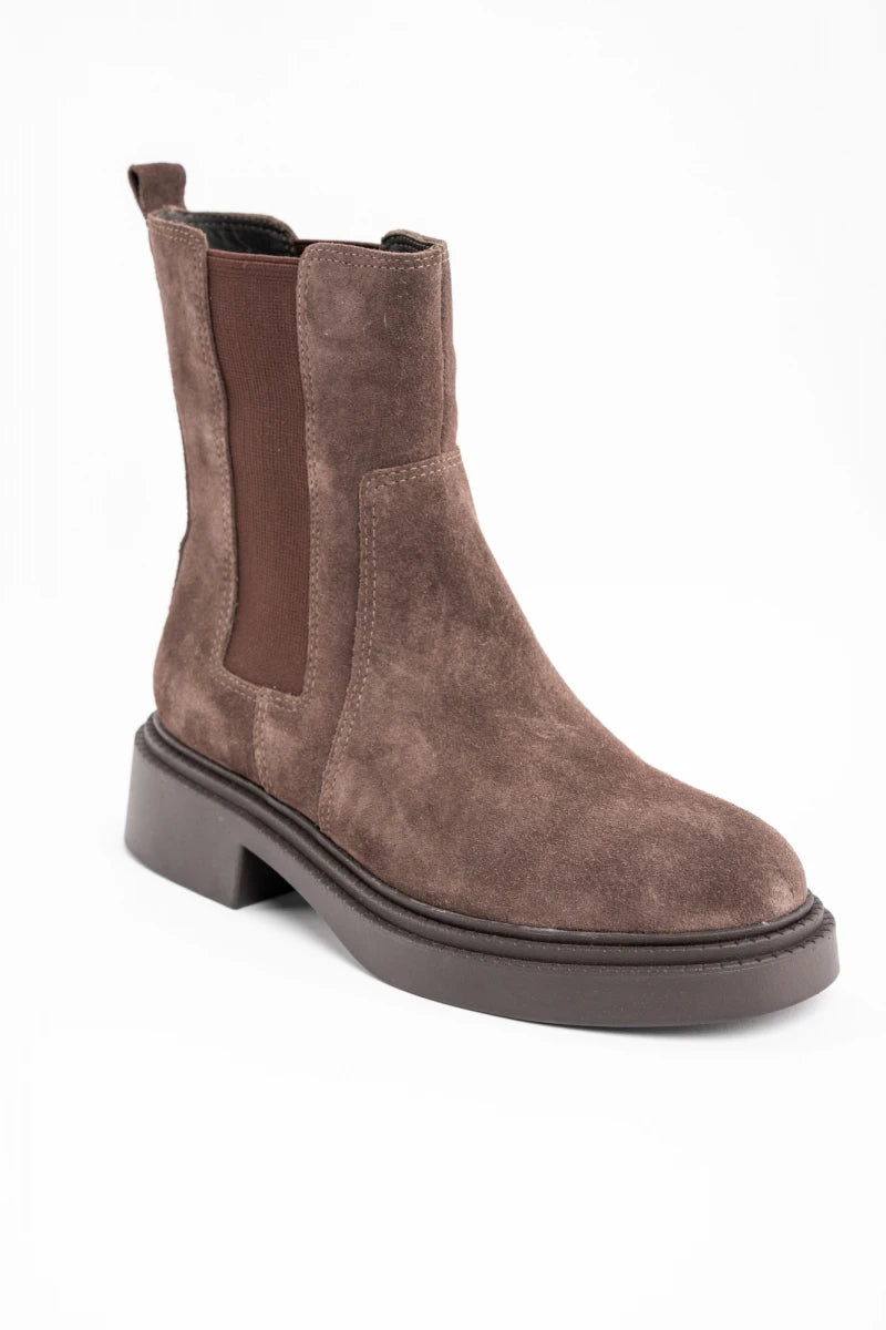 Bota Camurça Chocolate