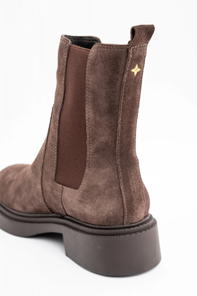 Bota Camurça Chocolate